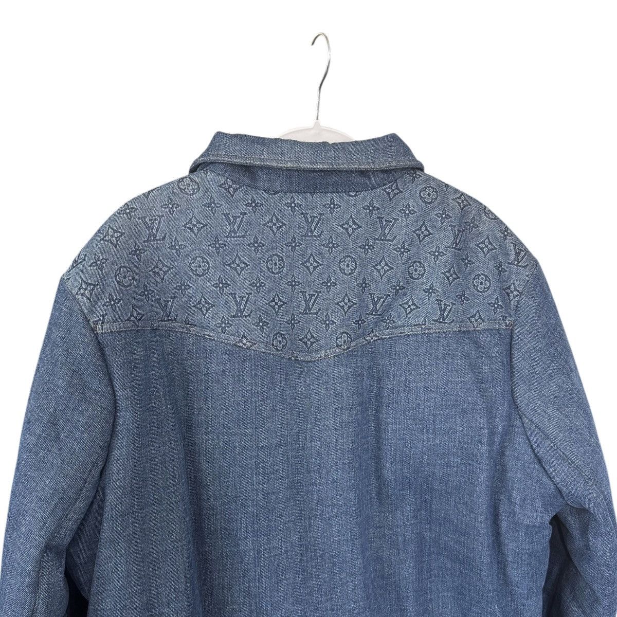 Louis Vuitton Louis Vuitton Monogram Padded Denim Jacket Indigo Size US XL / EU 56 / 4 - 5 Thumbnail