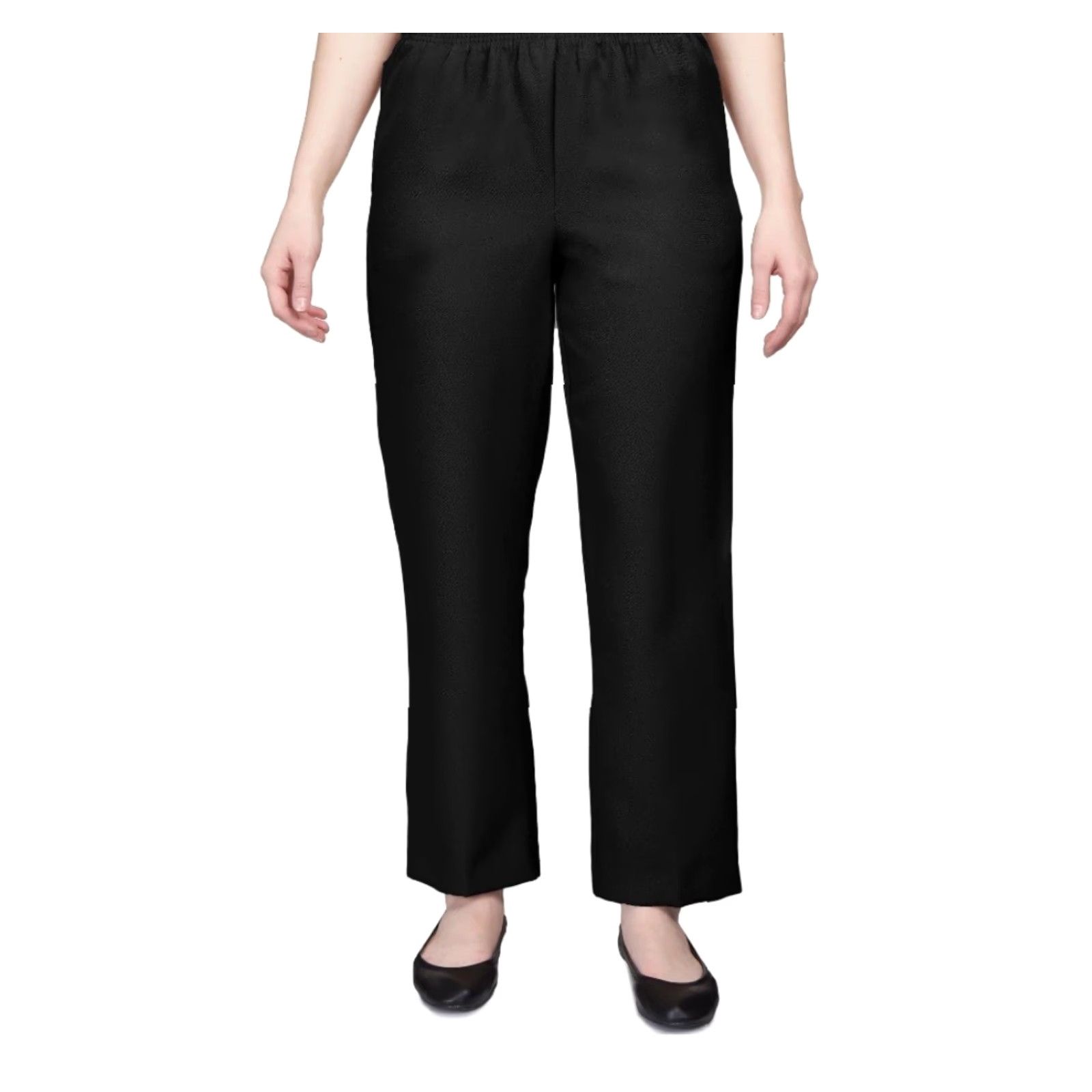 Vintage Alfred Dunner Dress Pants Women's Size 12 Black Elastic Waist Pockets Office Pants Dress Pants Women's Size 12 Black Elastic Waist Pockets Office Size 34" / US 12 / IT 48 - 3 Thumbnail