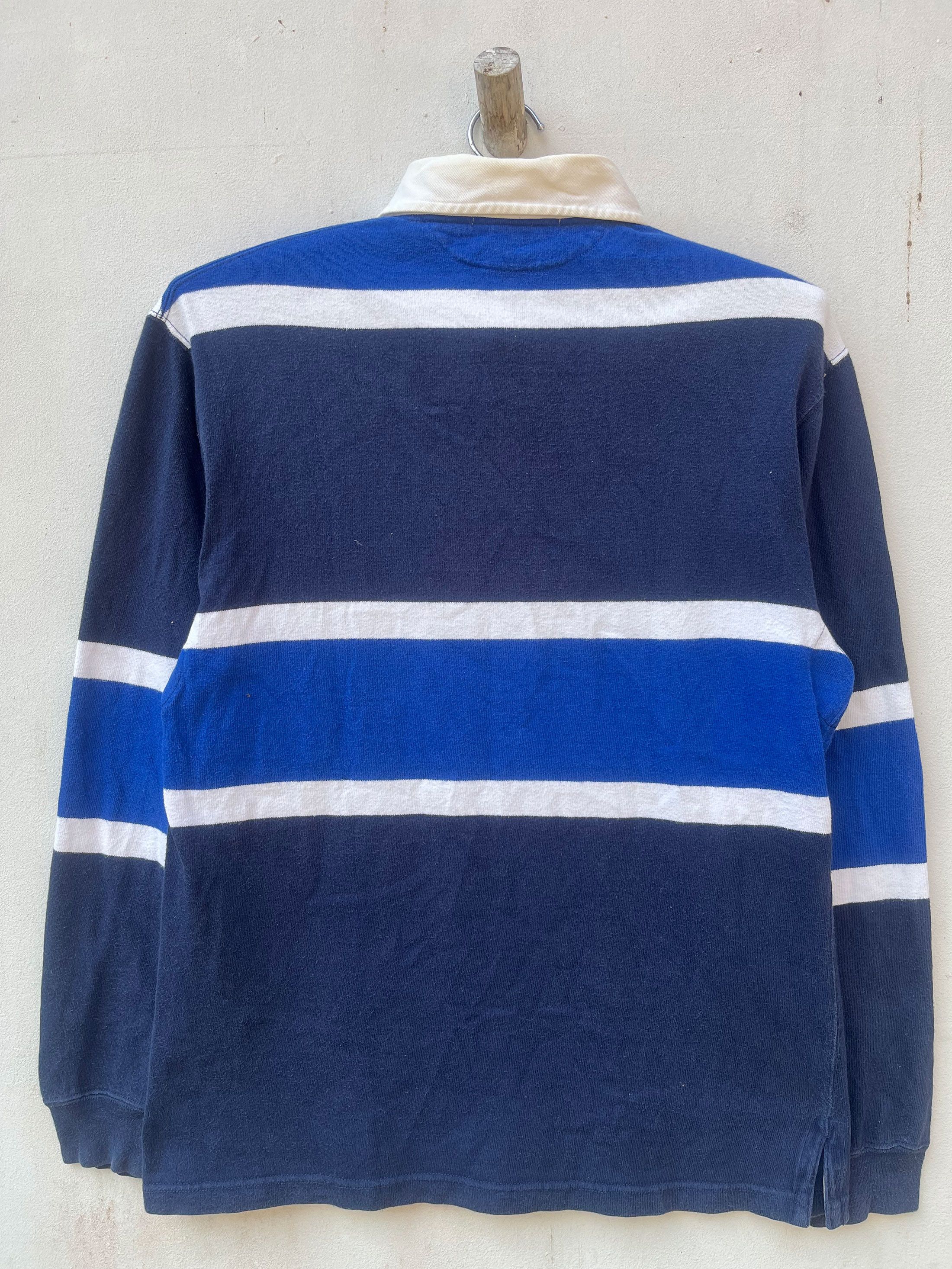 Polo Ralph Lauren Ralph Lauren Long Sleeve Polo Striped Border Rugby Pony Size US L / EU 52-54 / 3 - 3 Thumbnail