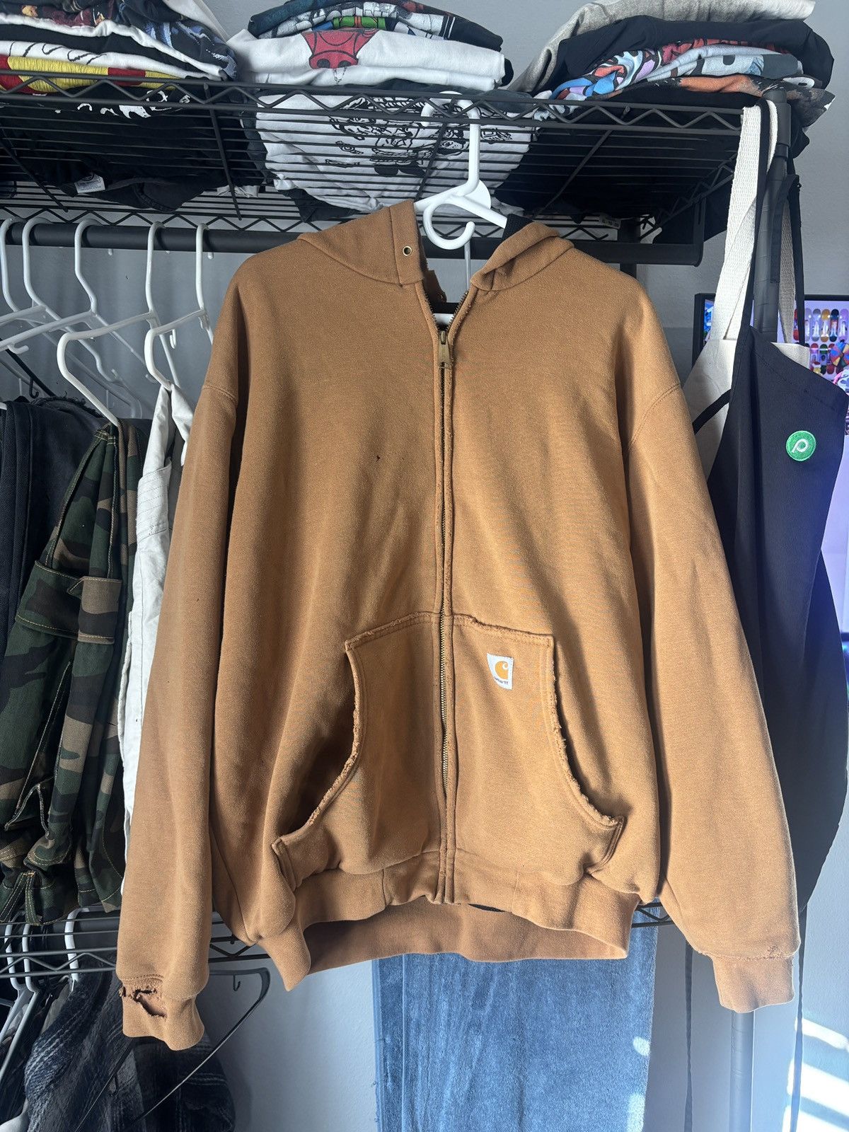 Carhartt Heavyweight Carhartt Zip Up Size US XL / EU 56 / 4 - 1 Thumbnail