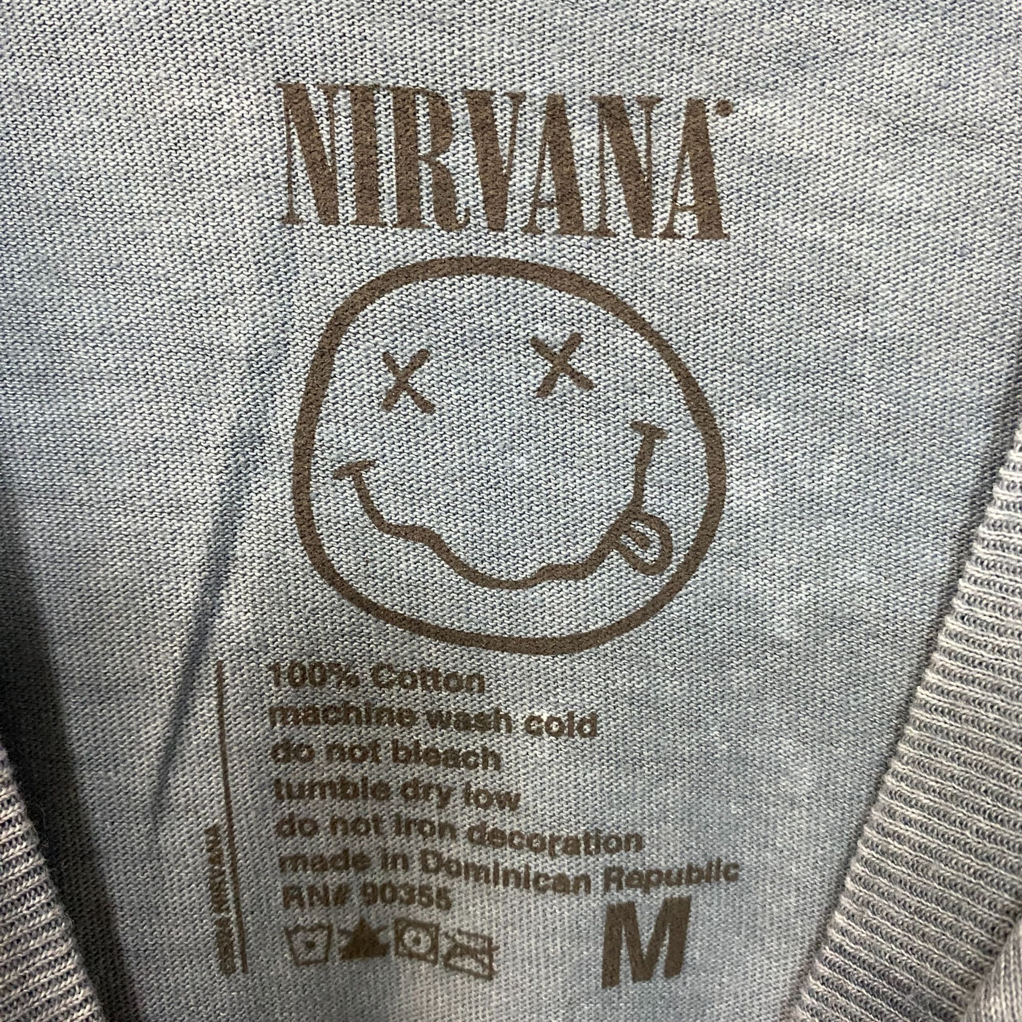 Nirvana Nirvana Nevermind Album Dead Smiley Grunge T-Shirt Medium Size US M / EU 48-50 / 2 - 4 Thumbnail