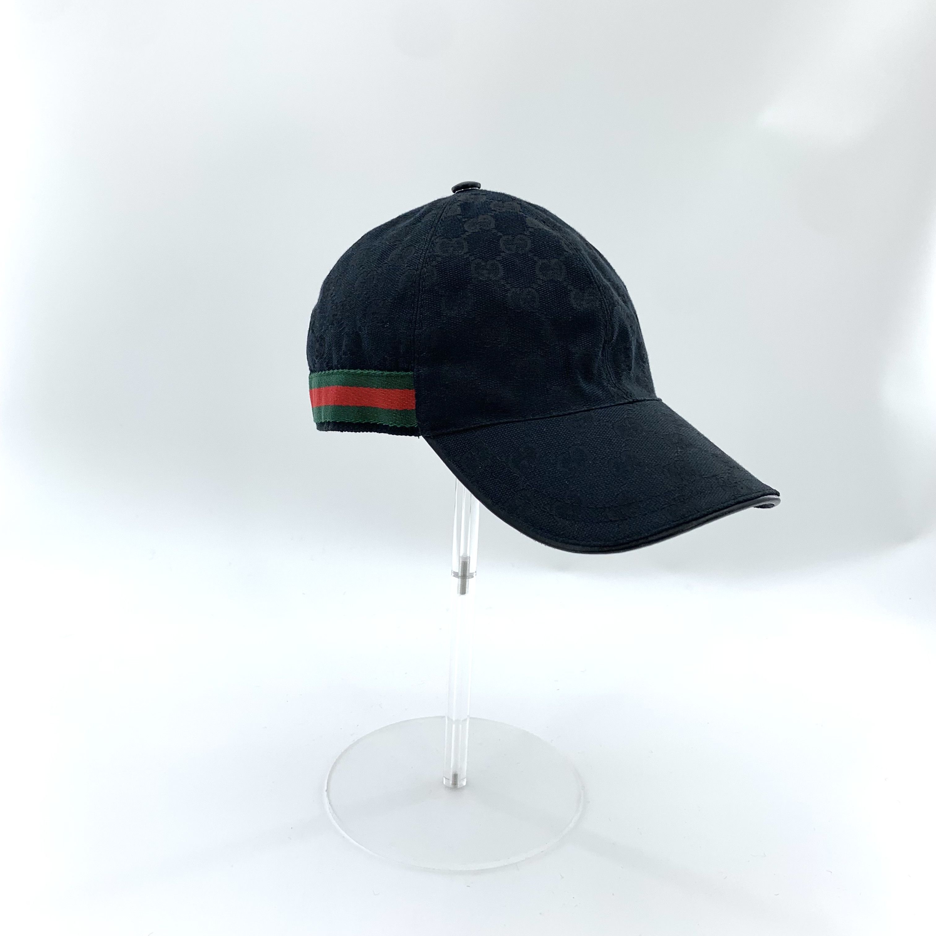 Gucci Gucci Monogram Jacquard Cap (Size M) Size ONE SIZE - 4 Thumbnail