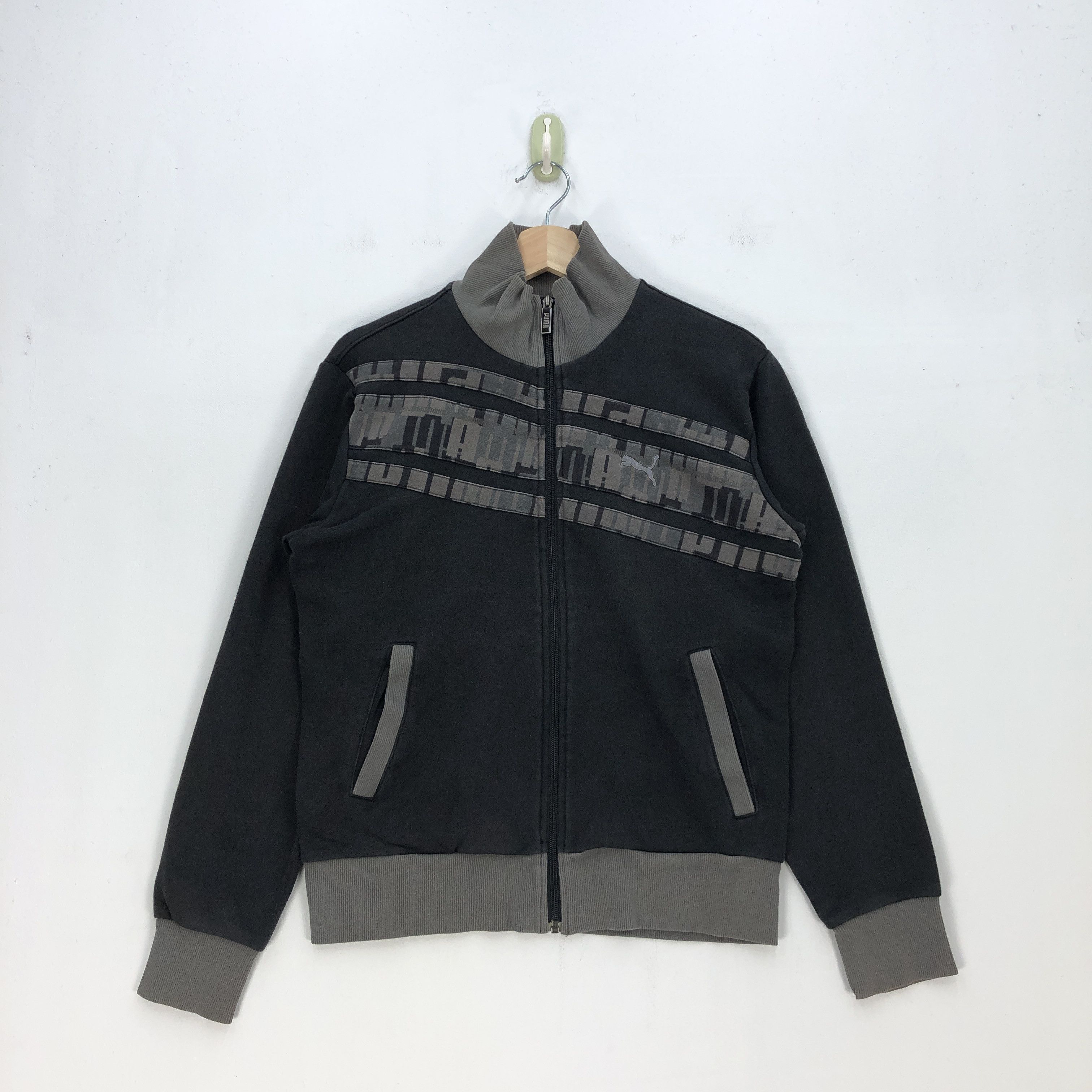 Puma × Vintage Vintage Puma Sweater Vintage Puma Camo Zipper Sweatshirt Size US M / EU 48-50 / 2 - 1 Thumbnail