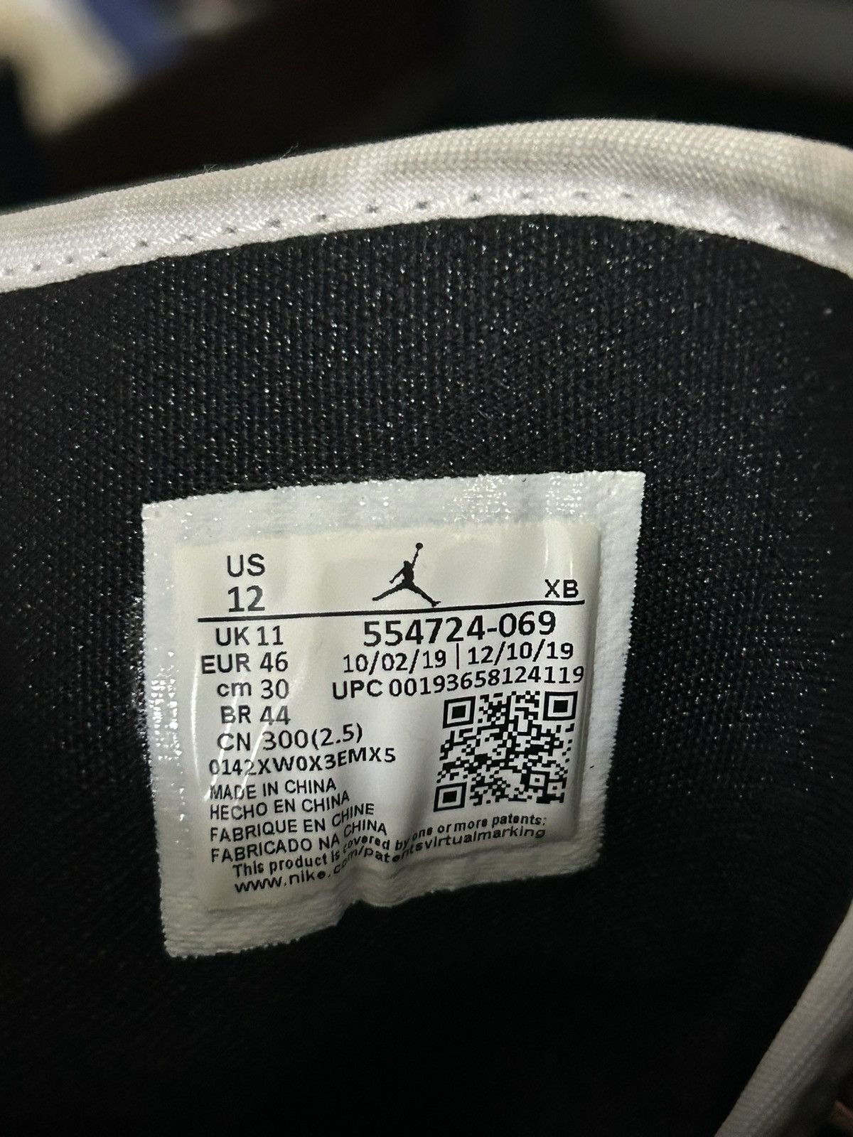 Jordan Brand × Nike Nike Air Jordan Chicago Mid Black Toe Size US 12 / EU 45 - 6 Thumbnail