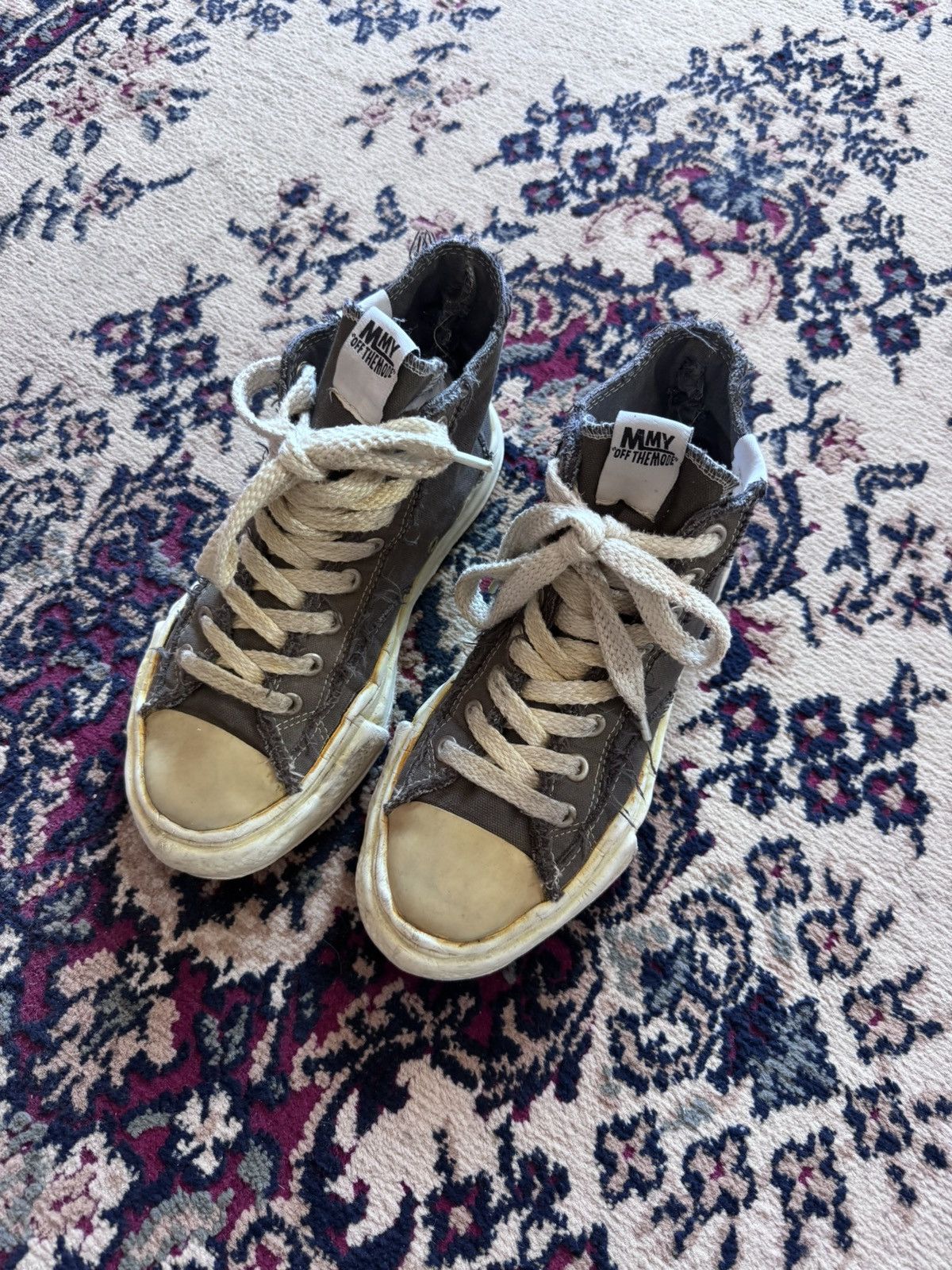 Maison MIHARA YASUHIRO (Over dyed ) Maison Mihara Yasuhiro Hi- Top Size US 9 / EU 42 - 1 Thumbnail