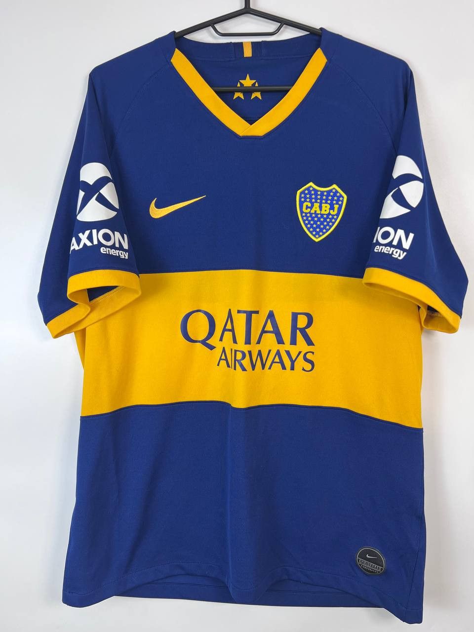 Nike BOCA JUNIORS 2019 2020 HOME JERSEY NIKE AJ5293-492 SIZE L Size US L / EU 52-54 / 3 - 1 Thumbnail