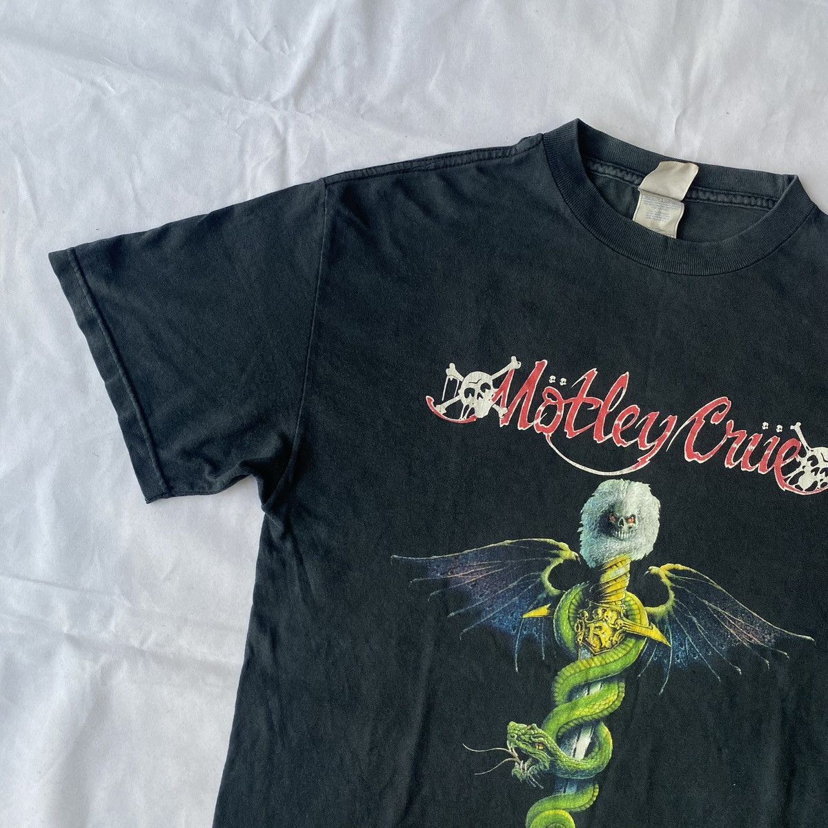 Band Tees × Vintage Vintage 2003 Motley Crue Dr.Feelgood Tees Size US M / EU 48-50 / 2 - 2 Thumbnail