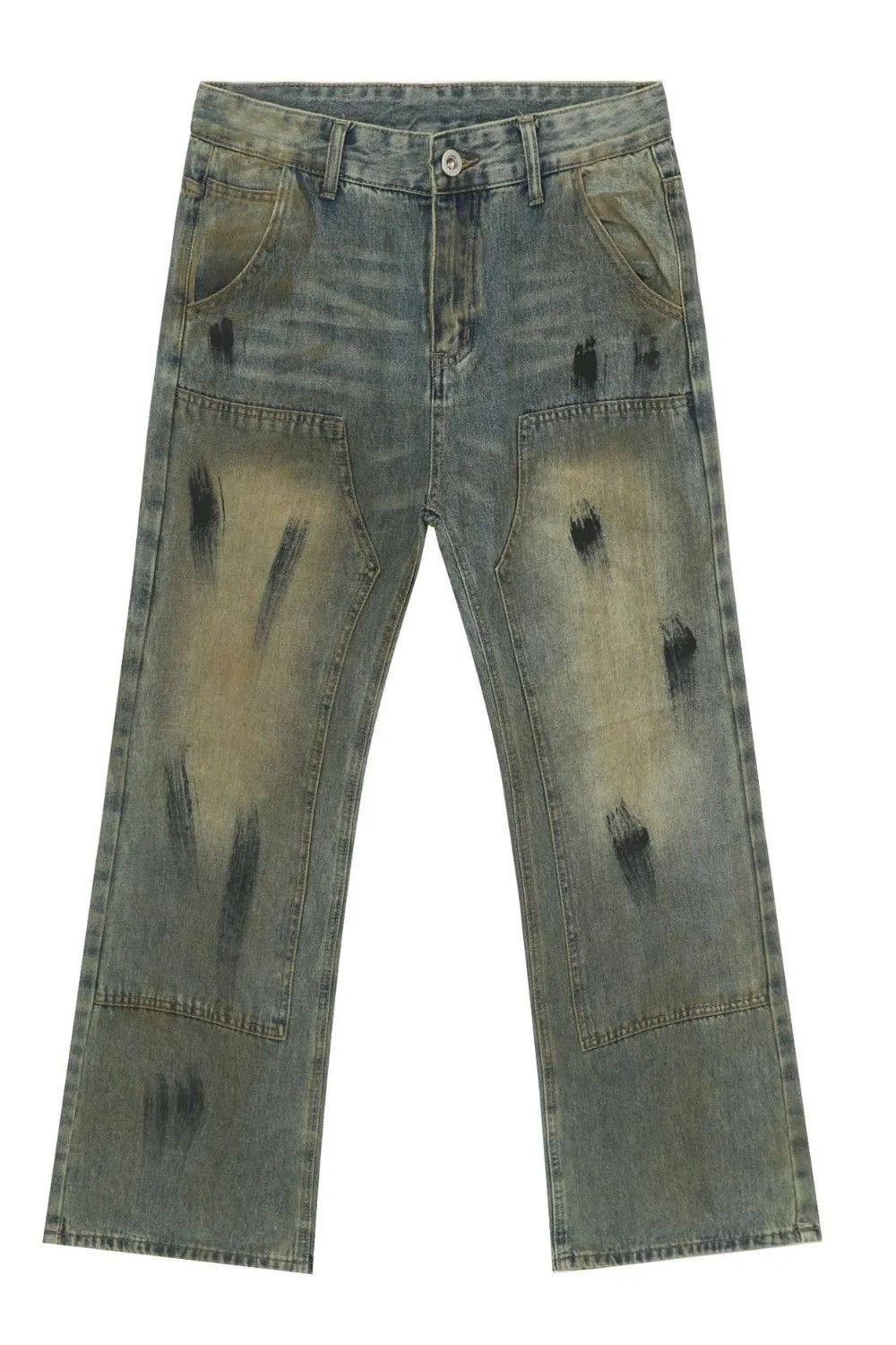 Other Men's Mid Rise Loose Fit Jeans Size US 30 / EU 46 - 3 Thumbnail