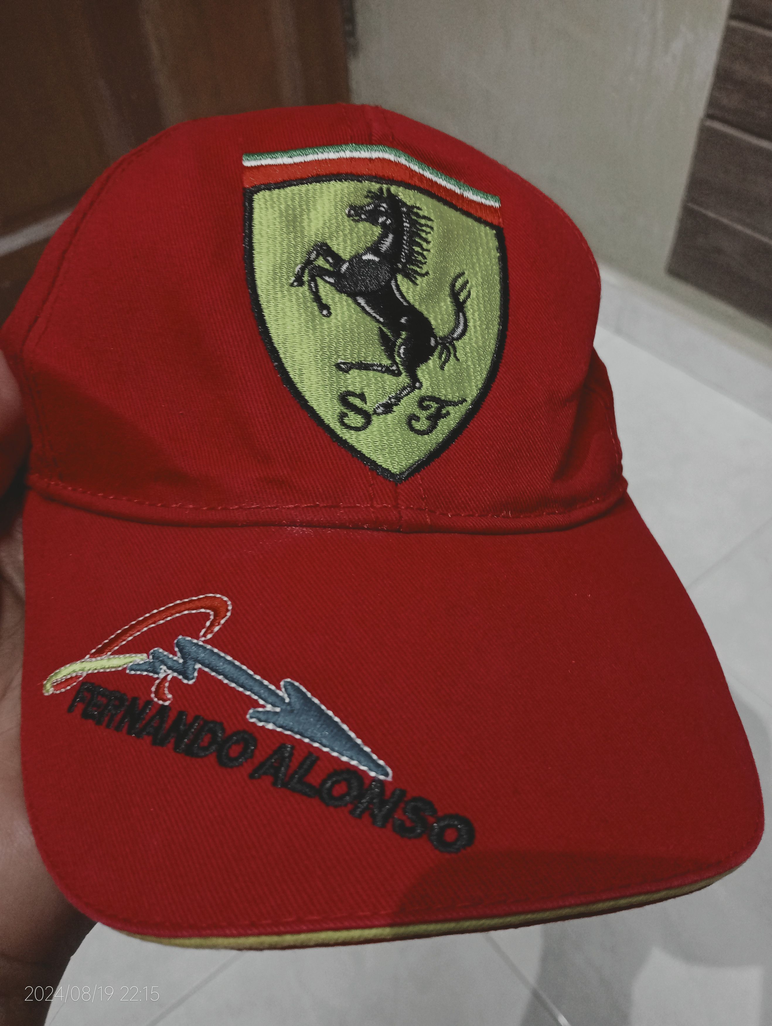 Racing VTG Scuderia Ferrari Fernando Alonso Official Formula 1 Cap Size ONE SIZE - 1 Preview