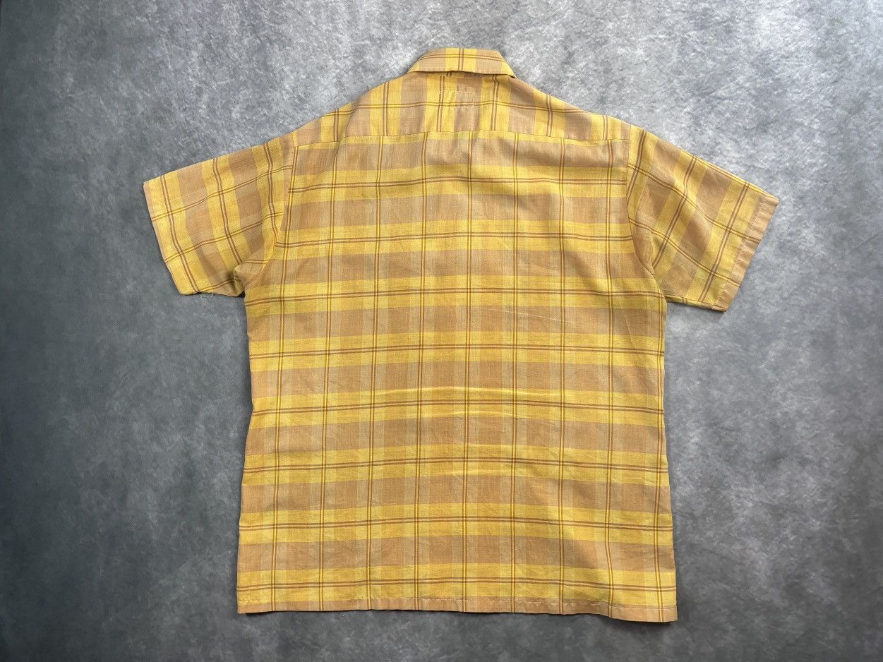 Van Heusen 1950s Van Heusen True Vintage Loop Collar Plaid Shortsleeve Size US S / EU 44-46 / 1 - 15 Thumbnail