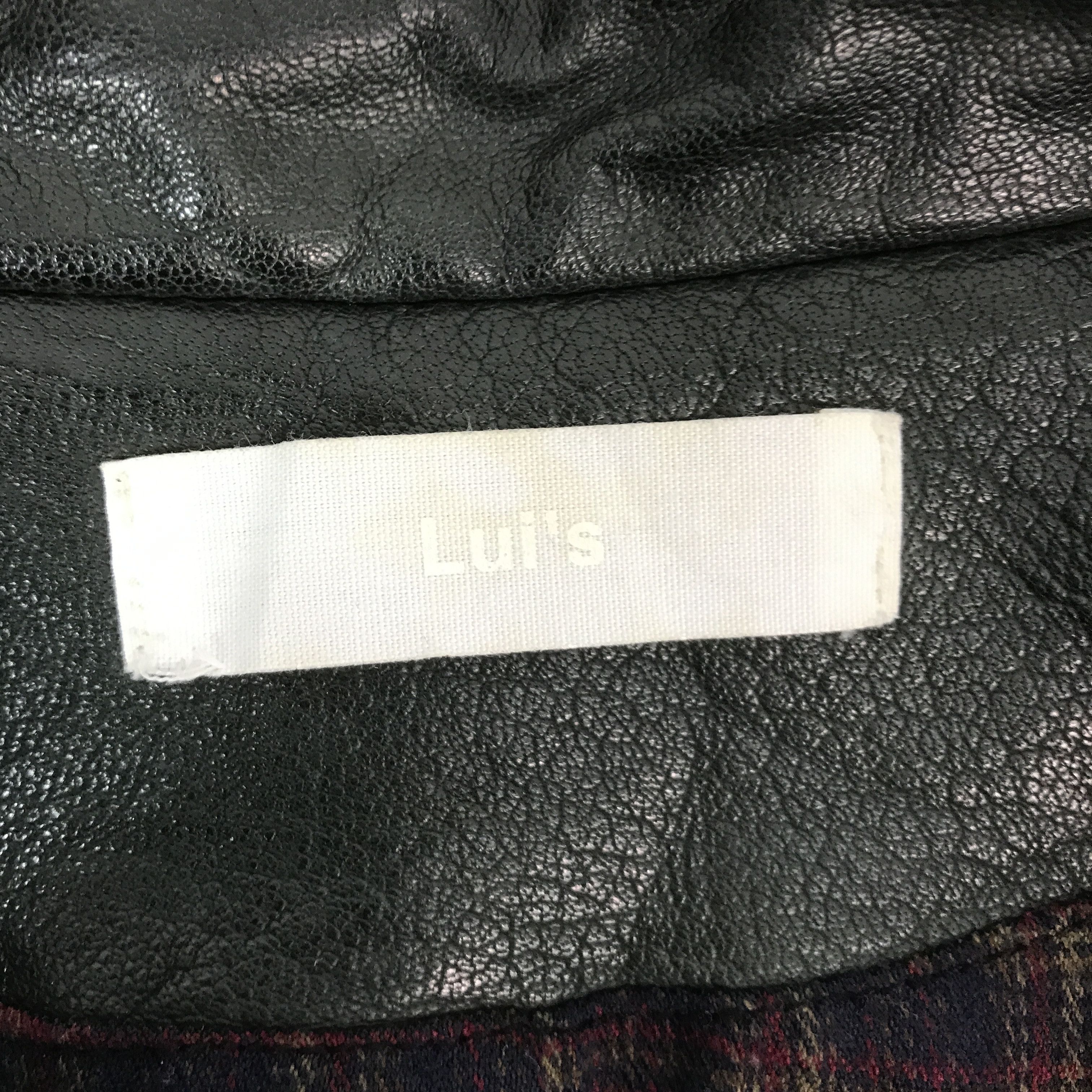 If Six Was Nine lui's leather faded jacket biker style K66B10 Size US M / EU 48-50 / 2 - 8 Thumbnail