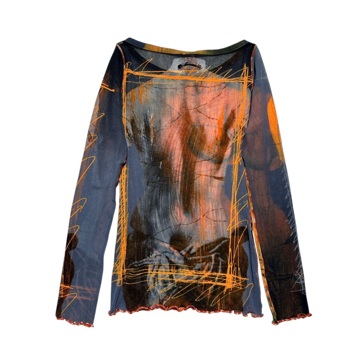 Jean Paul Gaultier SS1999 Venus De Milo mesh Size M / US 6-8 / IT 42-44 - 3 Thumbnail