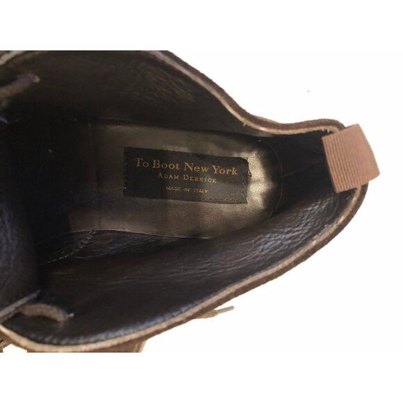 To Boot New York To boot new york men's brown leather suede boots size: 9 Size US 9 / EU 42 - 3 Thumbnail