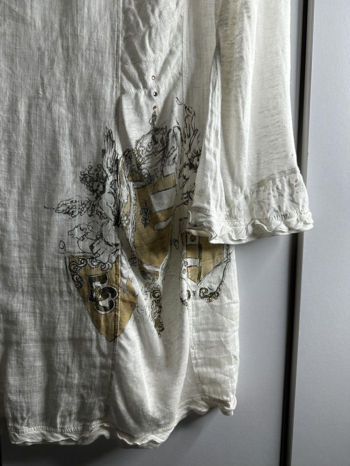 Handmade ELISA CAWALETTI handmade blouses Size S / US 4 / IT 40 - 2 Thumbnail