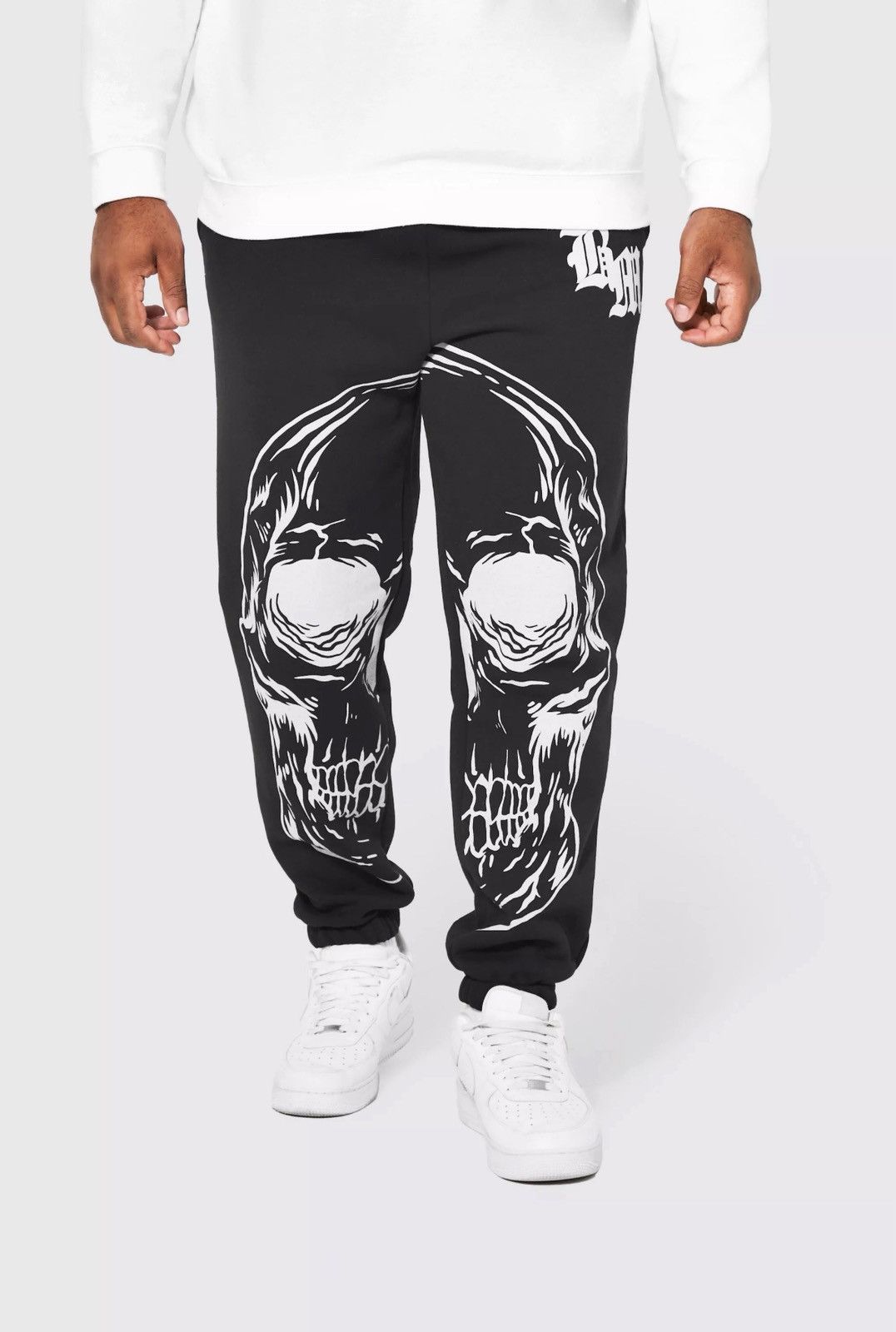 Boohoo BooHoo Men’s Skull Joggers 5XL – Sold Out Streetwear Size US 44 / EU 60 - 2 Thumbnail