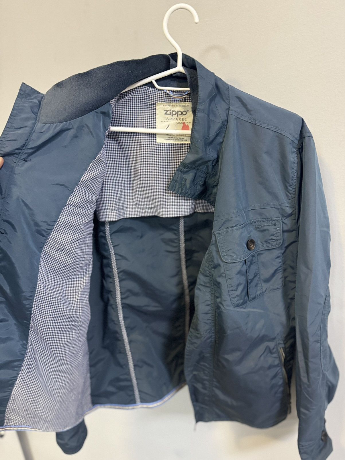 Zippo ZIPPO Zipper Jacket Worker NYLON Jacket Size US L / EU 52-54 / 3 - 9 Thumbnail