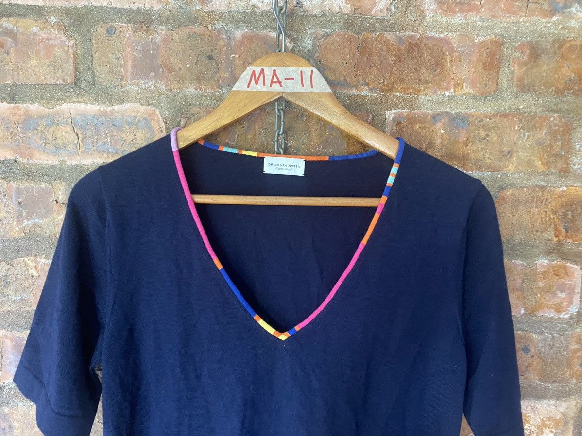 Dries Van Noten 2000s Double Pocket wool medic shirt Size US S / EU 44-46 / 1 - 3 Thumbnail