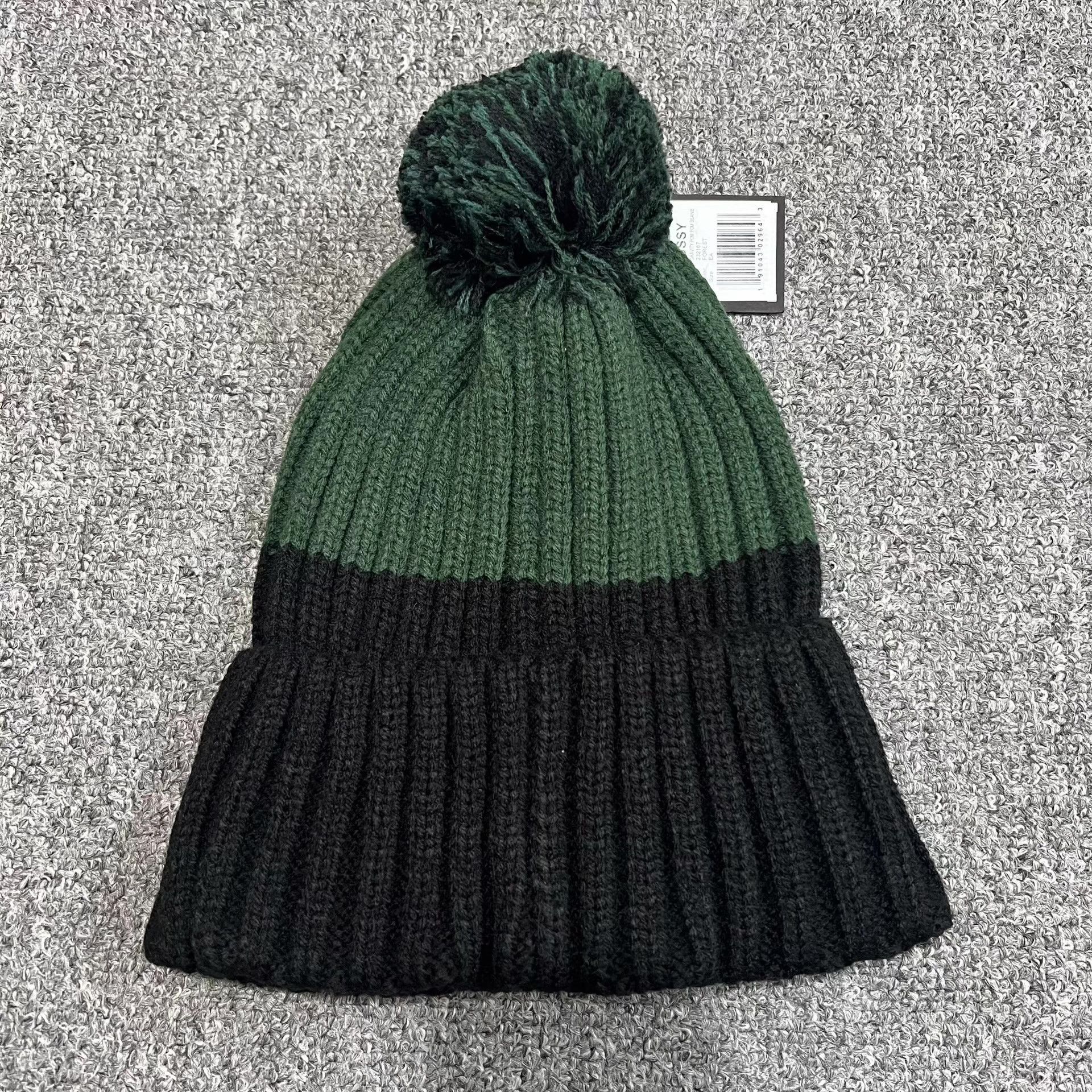 Stussy Stussy color-block embroidered knit beanie Q7 Size ONE SIZE - 3 Thumbnail