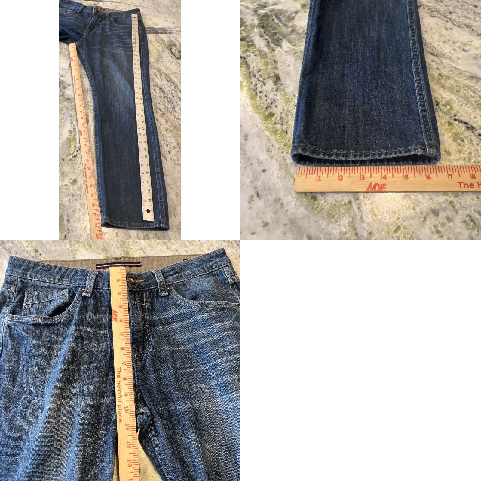 Vintage Sherman Morgan Jeans Men’s 34 Blue 5 Pocket Medium Wash Mexico Denim Regular Straight 34 in Blue Mens Regular Jeans Size US 34 / EU 50 - 9 Thumbnail