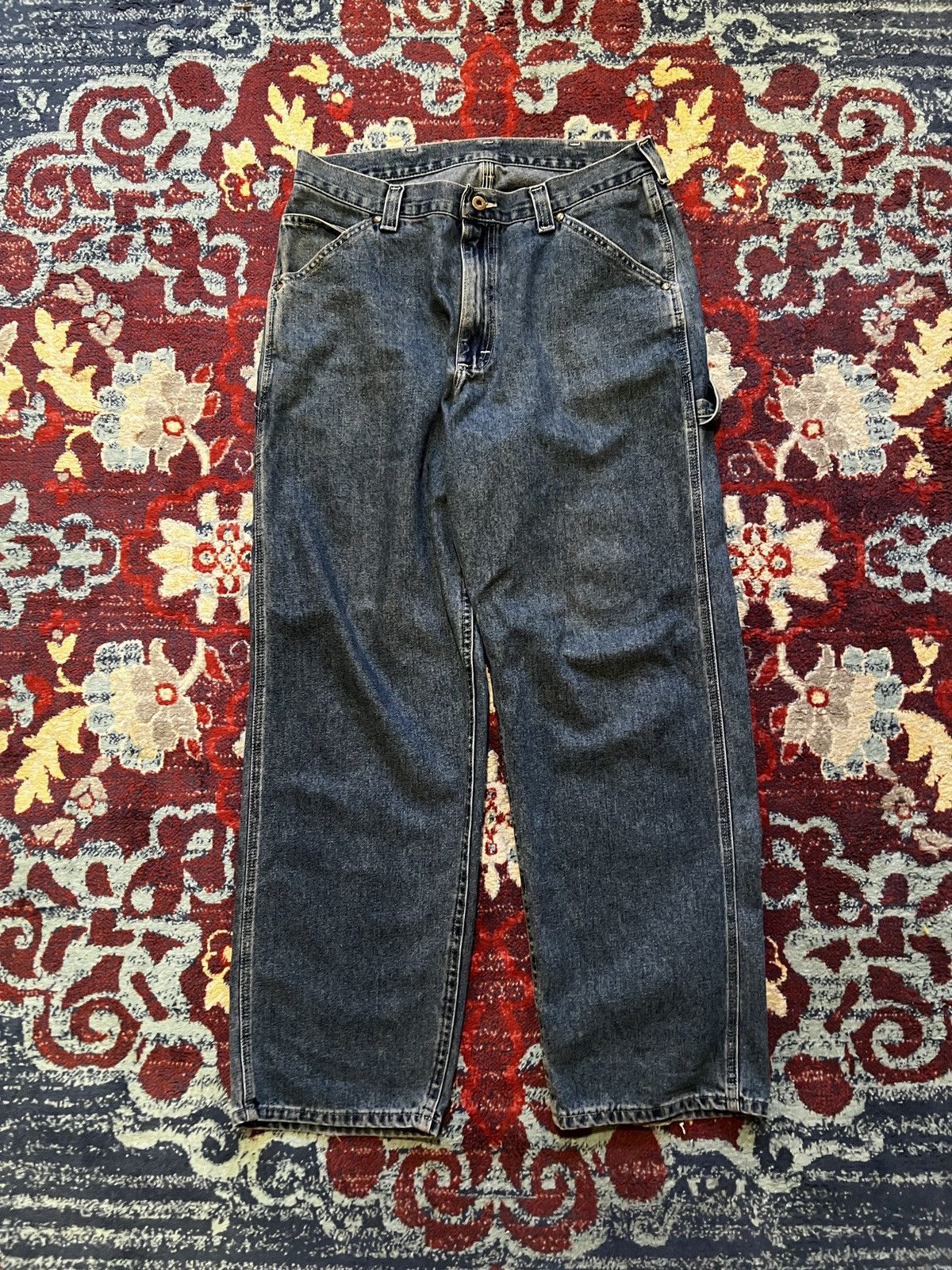 Lee × Vintage Vintage Lee Dungarees Size US 34 / EU 50 - 1 Thumbnail