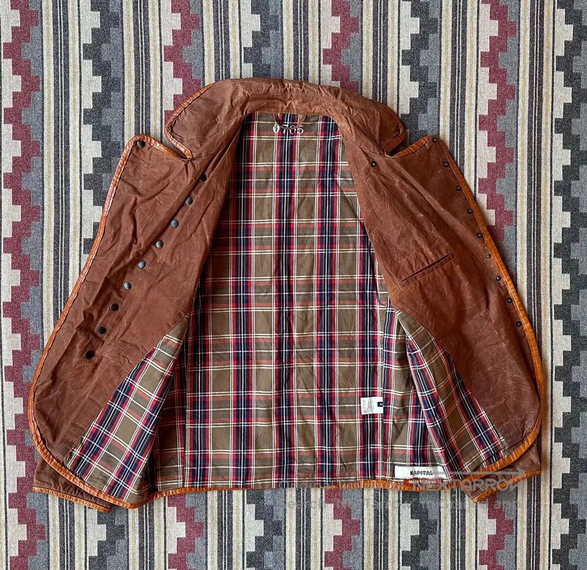 Kapital Kapital Vintage Waxed Cloth Jacket Japan. Size US M / EU 48-50 / 2 - 3 Thumbnail