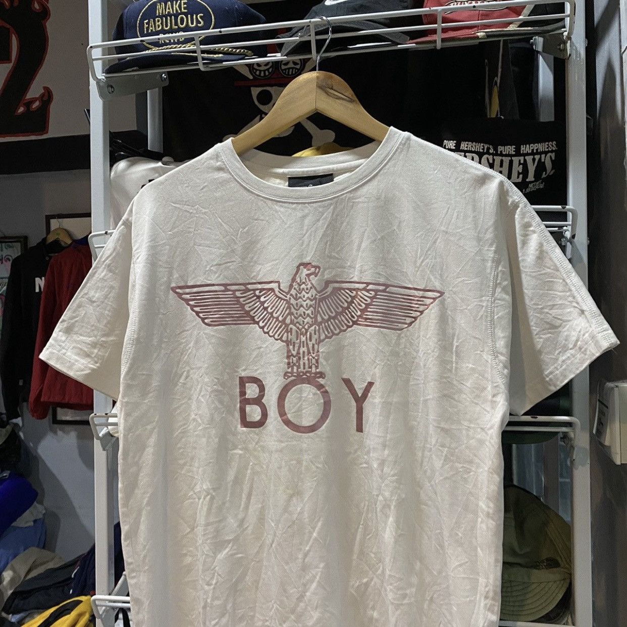 Boy London Boy London Eagle Wings Graphic T-Shirt - Y2K Streetwear Size US S / EU 44-46 / 1 - 3 Thumbnail