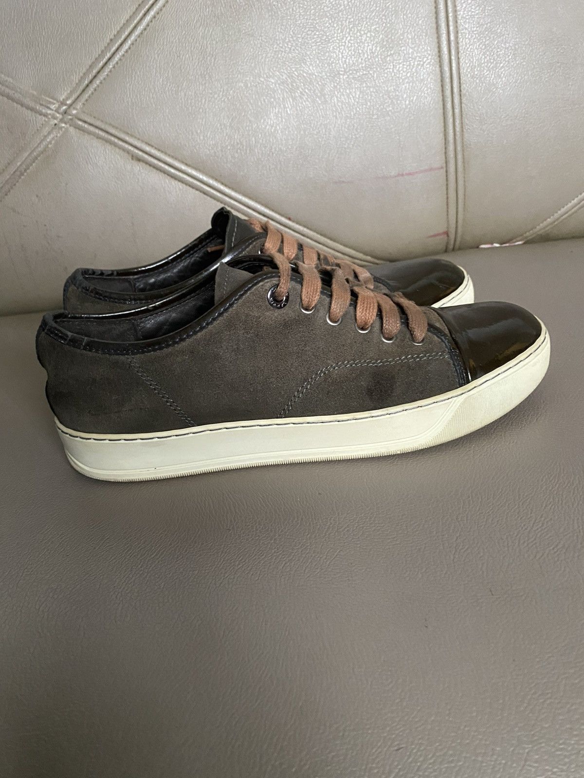 Lanvin Lanvin suede low sneaker Size US 7 / EU 40 - 5 Thumbnail