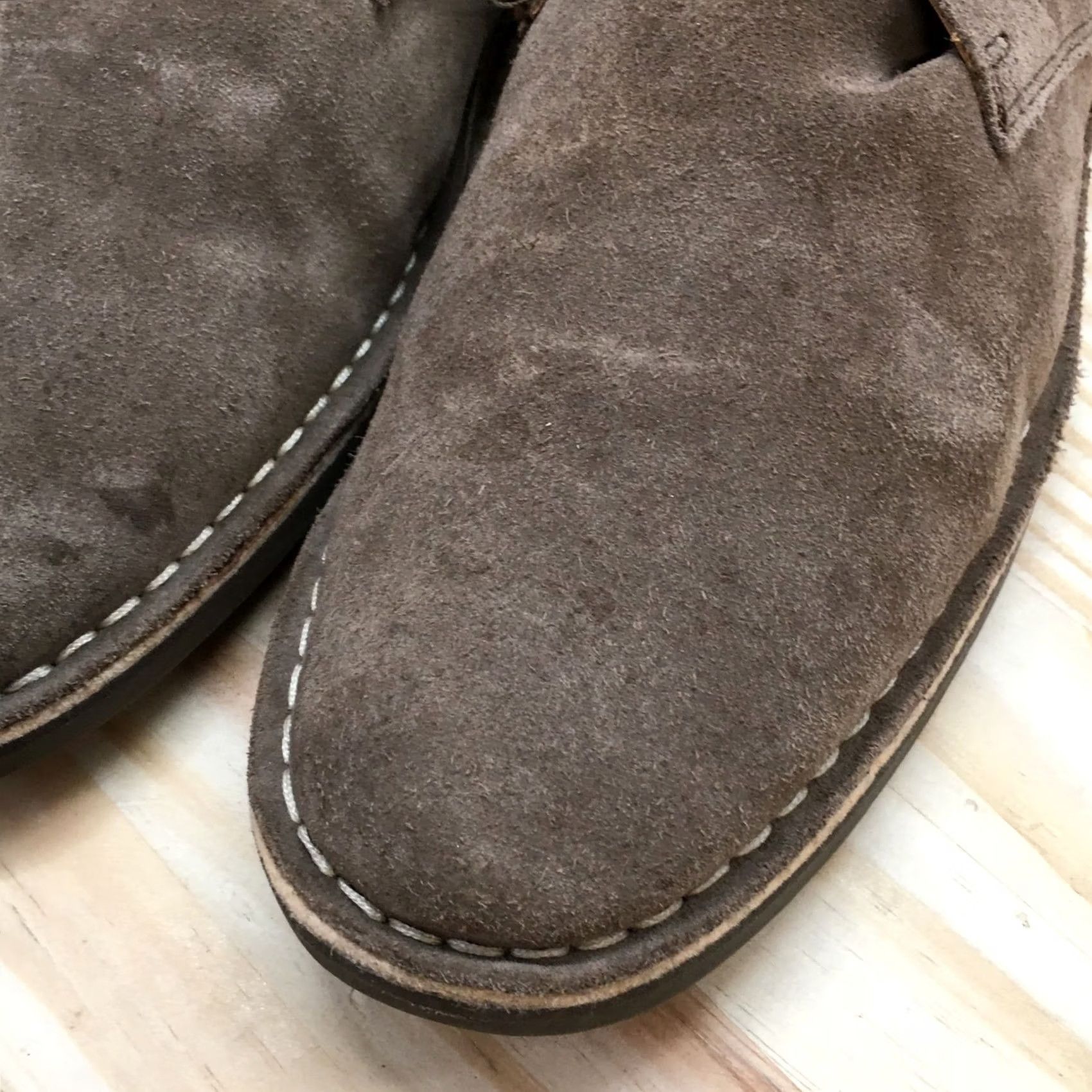 Kenneth Cole Kenneth Cole Reaction Boots Mens 13 Desert Sun Chukka Brown Leather Lace Up Size US 13 / EU 46 - 6 Thumbnail