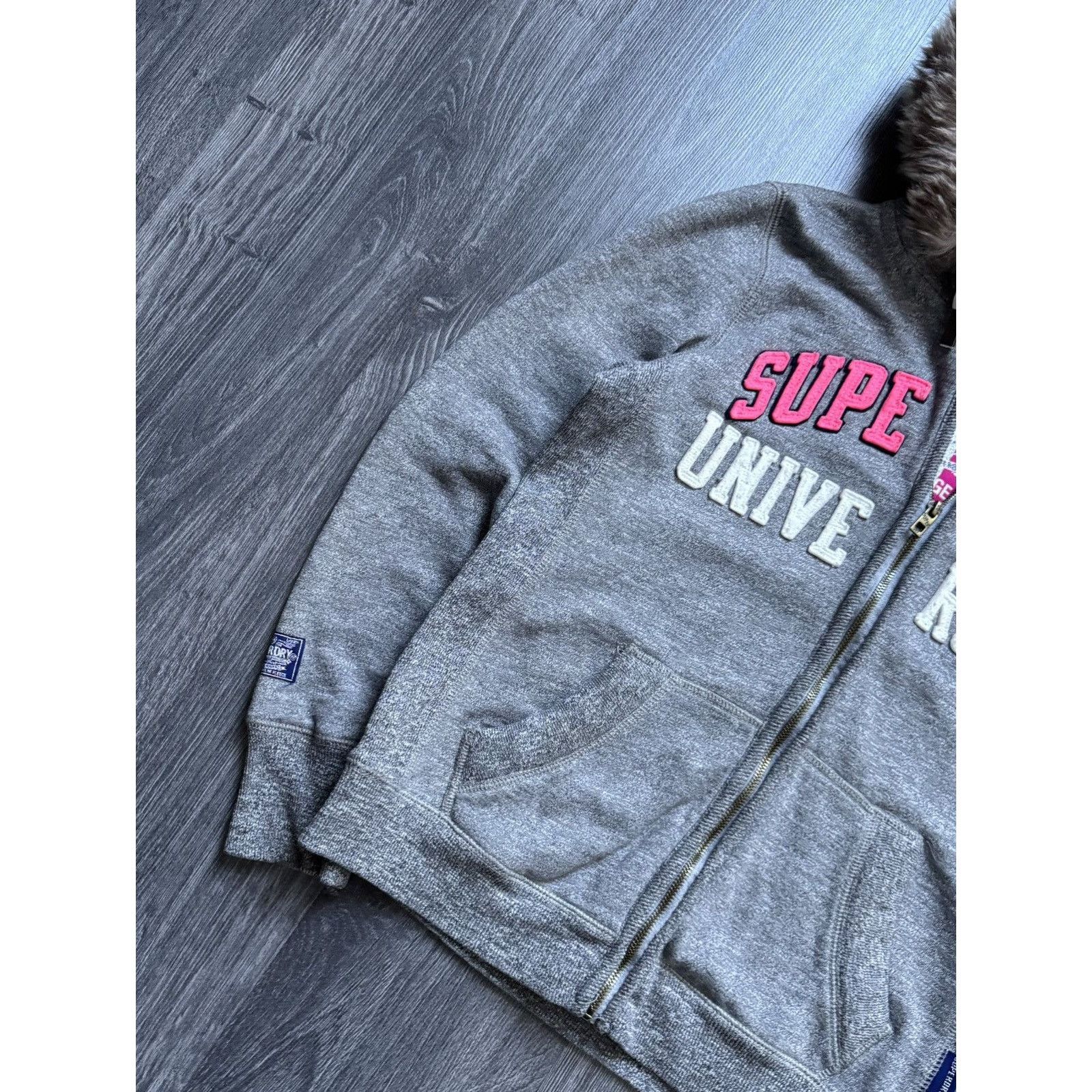 Superdry Vintage Super Dry Fur Hoodie Size US S / EU 44-46 / 1 - 3 Thumbnail
