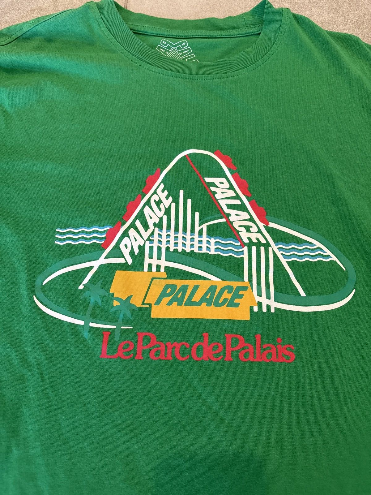 Palace Palace French Ones Tee Size US XL / EU 56 / 4 - 2 Thumbnail