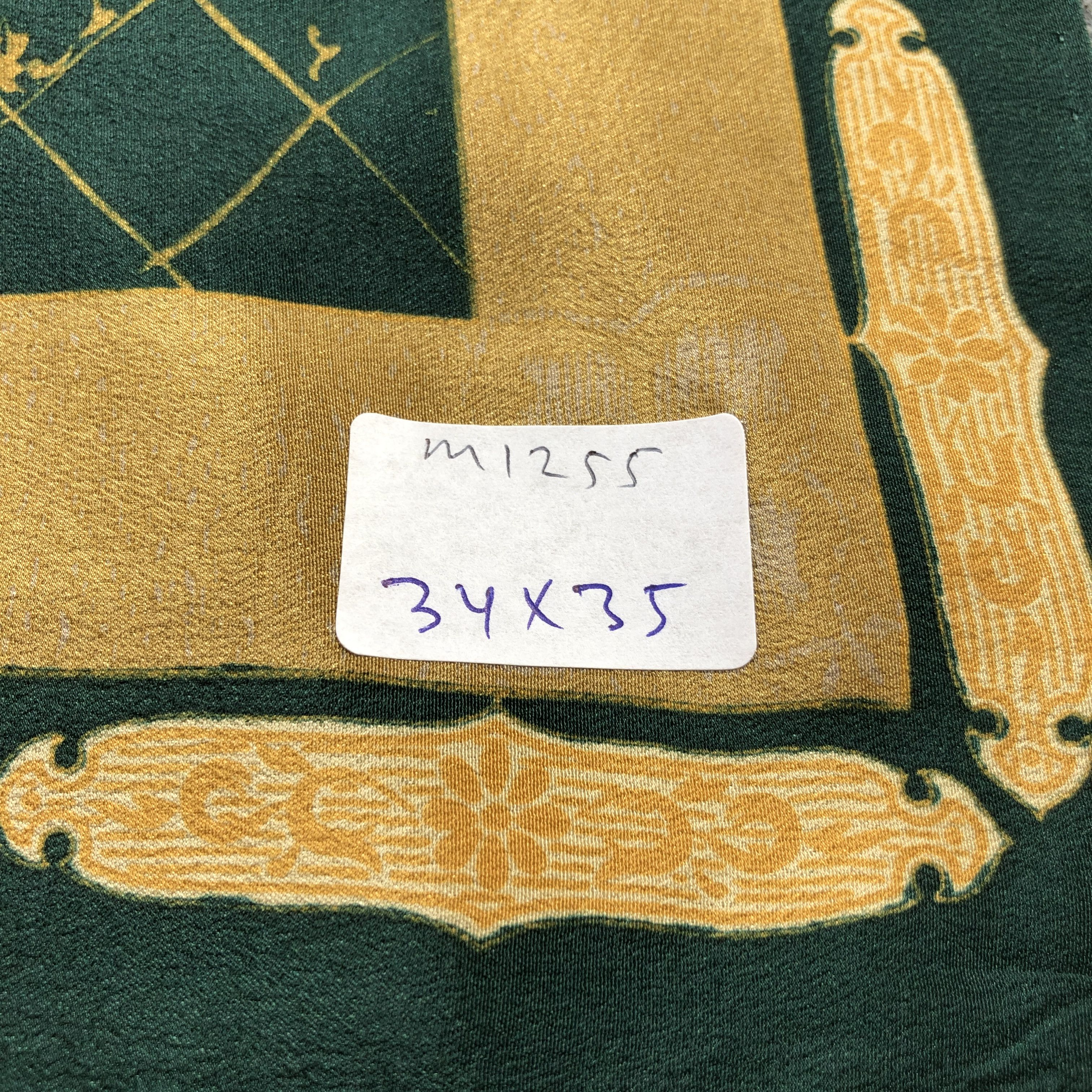 Vintage Vintage Madam Kiyoko Fujin Raijin Silk Scarf M1255 Size ONE SIZE - 10 Thumbnail
