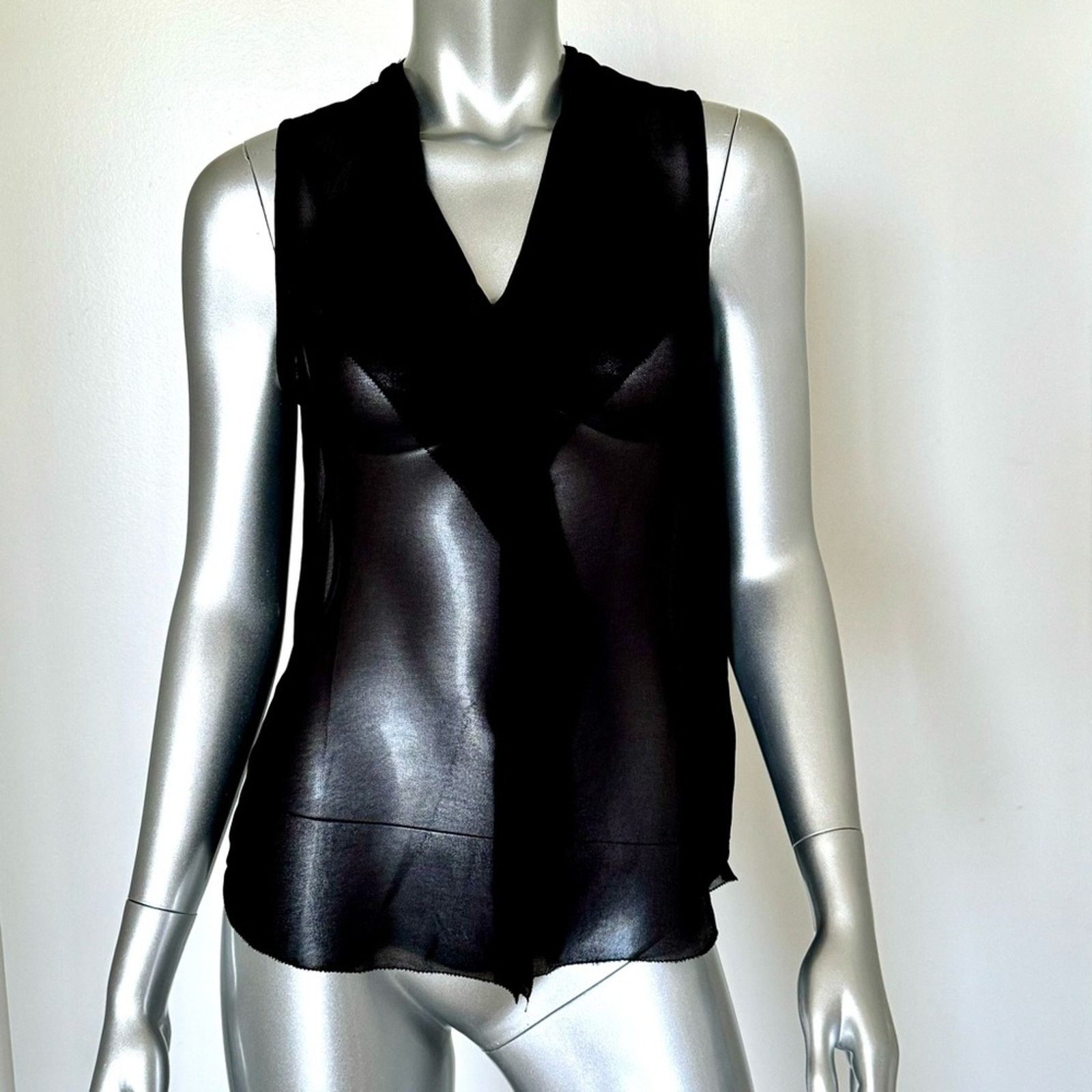 ELLERY NWT! ELLEN TRACY Black top, Size XS Size XS / US 0-2 / IT 36-38 - 1 Thumbnail