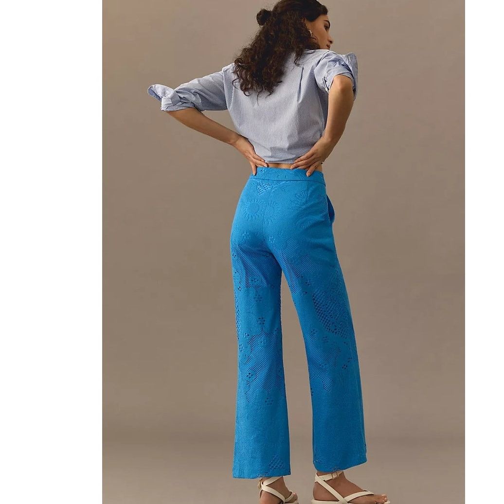 Anthropologie NWT Anthropologie Beatrice .b Cropped Chino Pants $375 Sz 4 Size 27" / US 4 / IT 40 - 5 Thumbnail