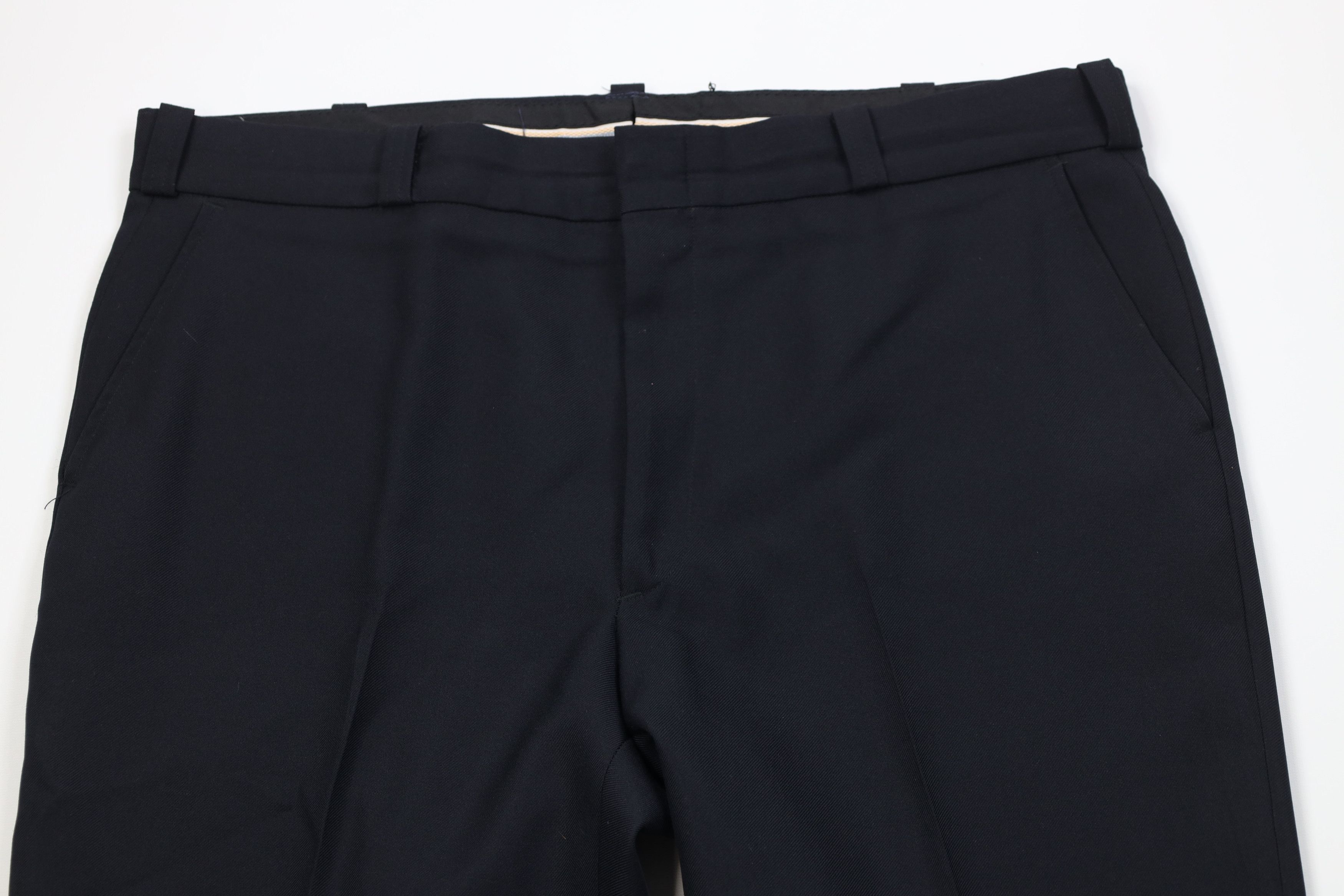 Vintage Vintage 90s Streetwear Flared Wide Leg Chino Pants Blue USA Size US 42 / EU 58 - 2 Thumbnail