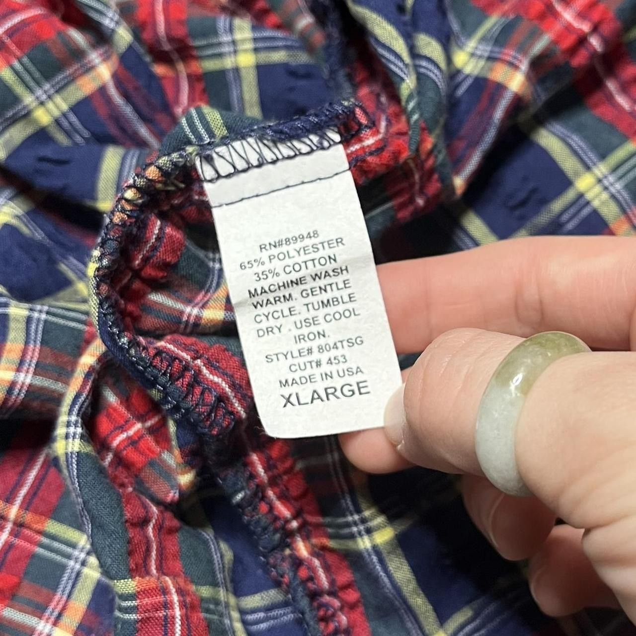 Supreme × Vintage RARE 90s supreme short sleeve flannel Size US XL / EU 56 / 4 - 6 Thumbnail