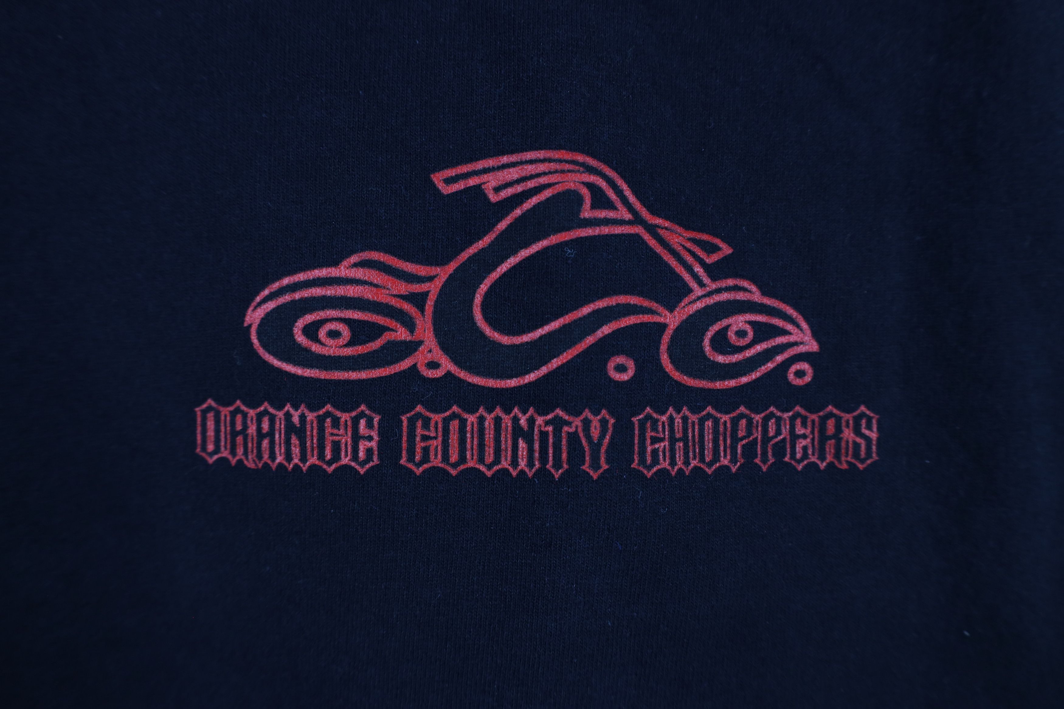 Vintage Vintage 90s Orange County Chopper Moto Long Sleeve T-Shirt Size US M / EU 48-50 / 2 - 4 Thumbnail
