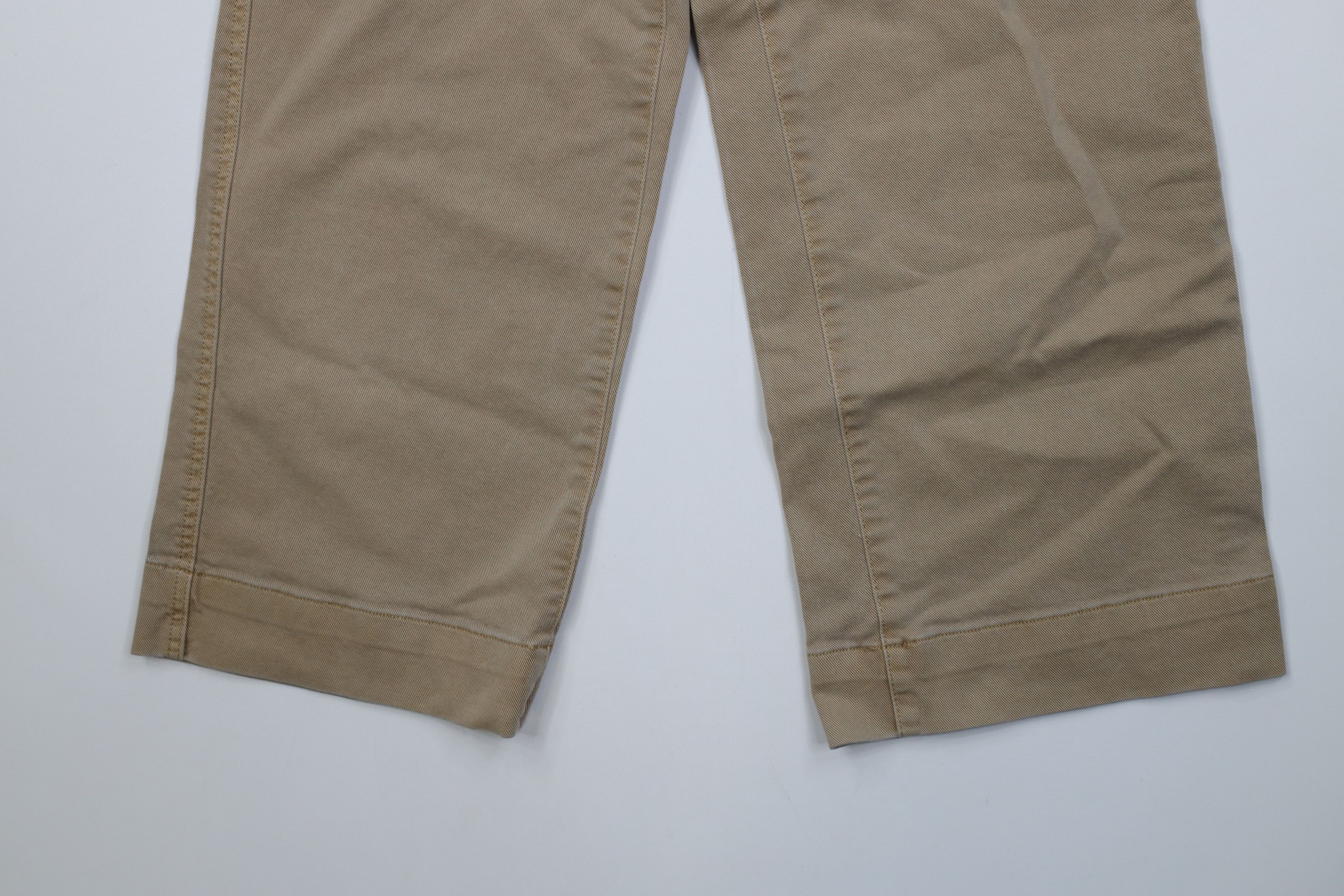 Gap Vintage Y2K Gap Stonewashed High Rise Wide Leg Cropped Pants Size 28" / US 6 / IT 42 - 4 Thumbnail