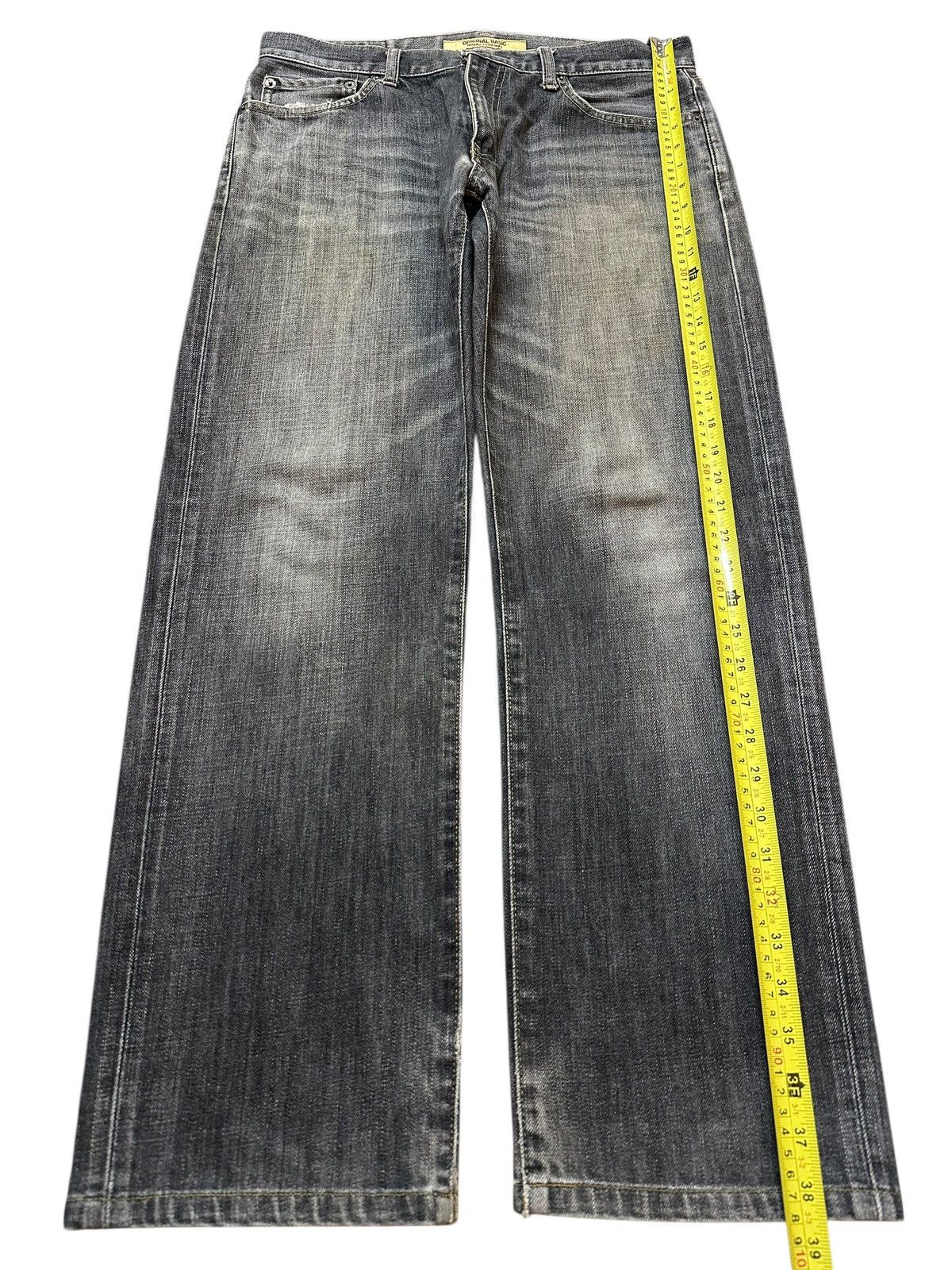 Uniqlo Vintage Japanese Uniqlo Faded Wash Style Loose Jeans Size US 32 / EU 48 - 12 Thumbnail