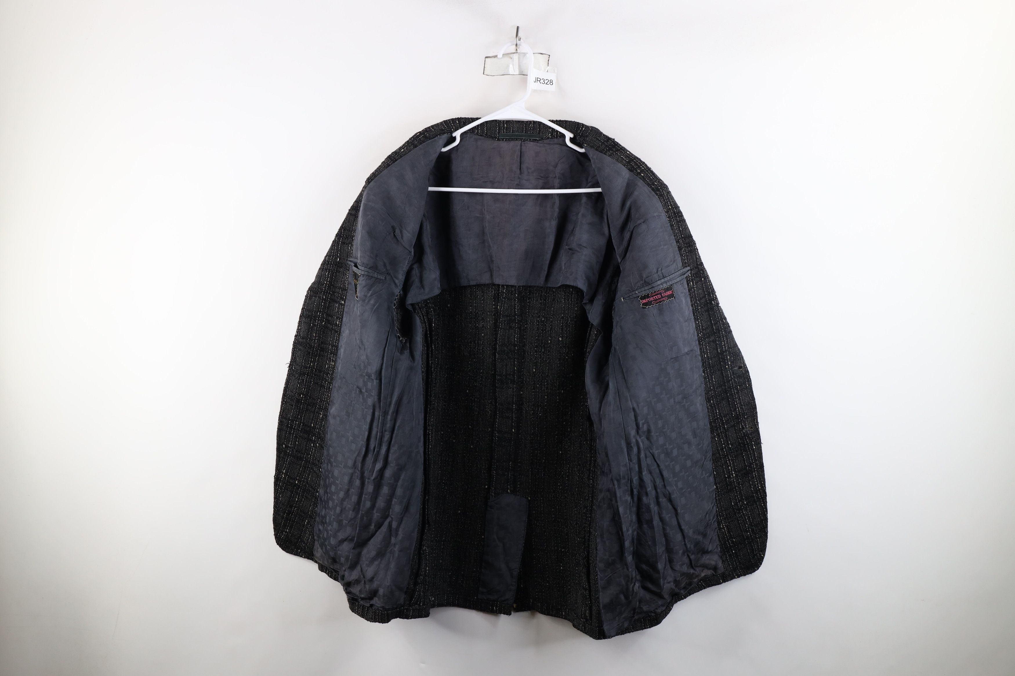Vintage Vintage 50s Rockabilly Tweed Blazer Suit Coat Jacket USA Size US XL / EU 56 / 4 - 9 Thumbnail