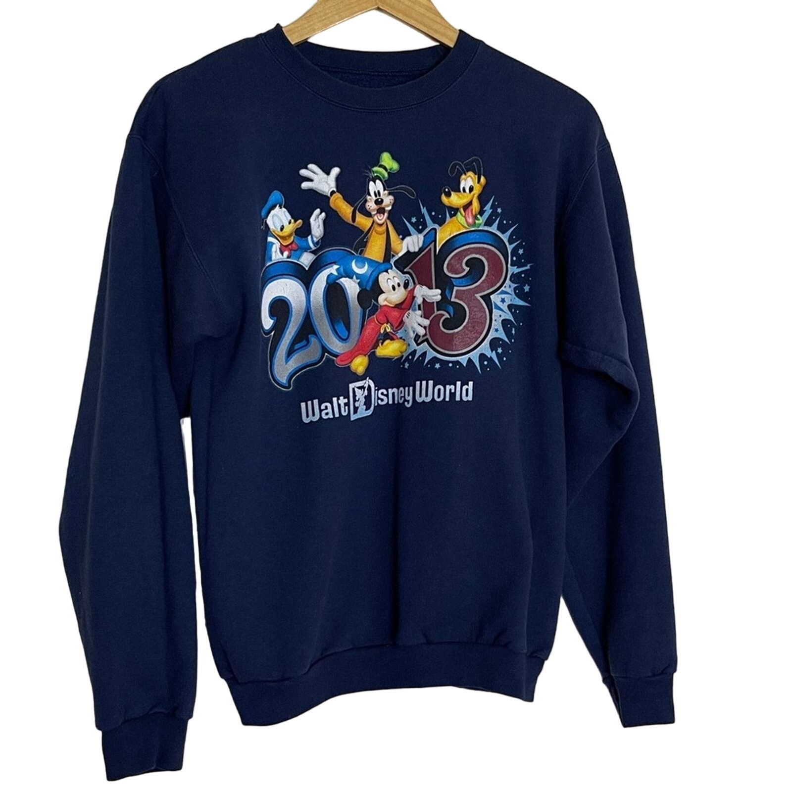 Disney Disney 2013 Walt Disney World Sweatshirt Navy Size S Size S / US 4 / IT 40 - 1 Thumbnail