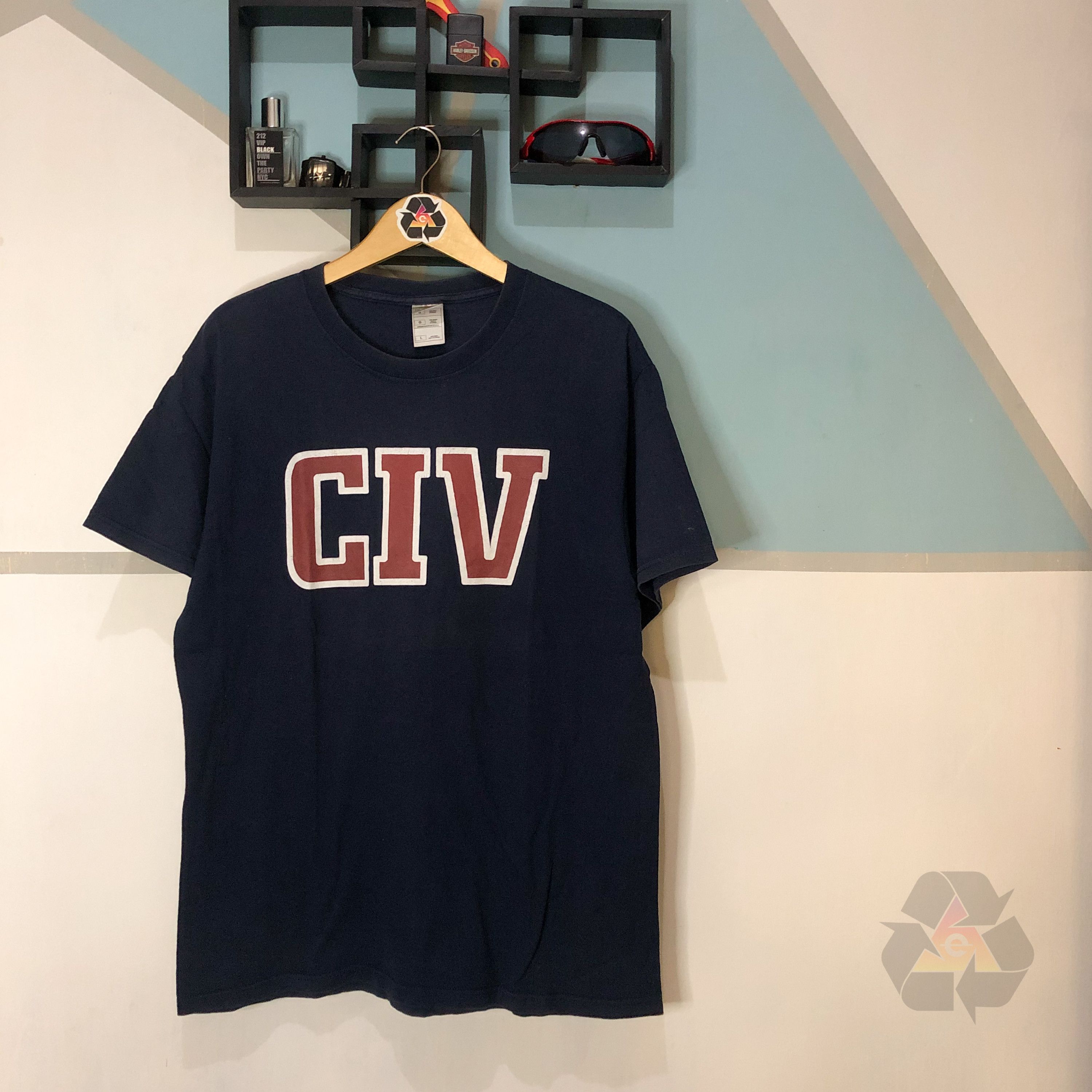 Band Tees Vintage CIV Set Your Goal Band Punk Hardcore T-shirt Size US L / EU 52-54 / 3 - 1 Thumbnail