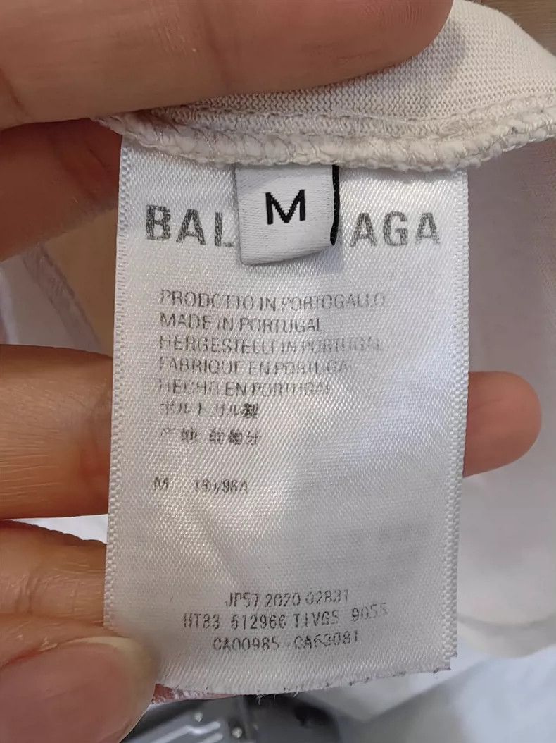 Balenciaga Balenciaga Beige short-sleeved T-shirt 2505-Nextarrow Size US M / EU 48-50 / 2 - 3 Thumbnail