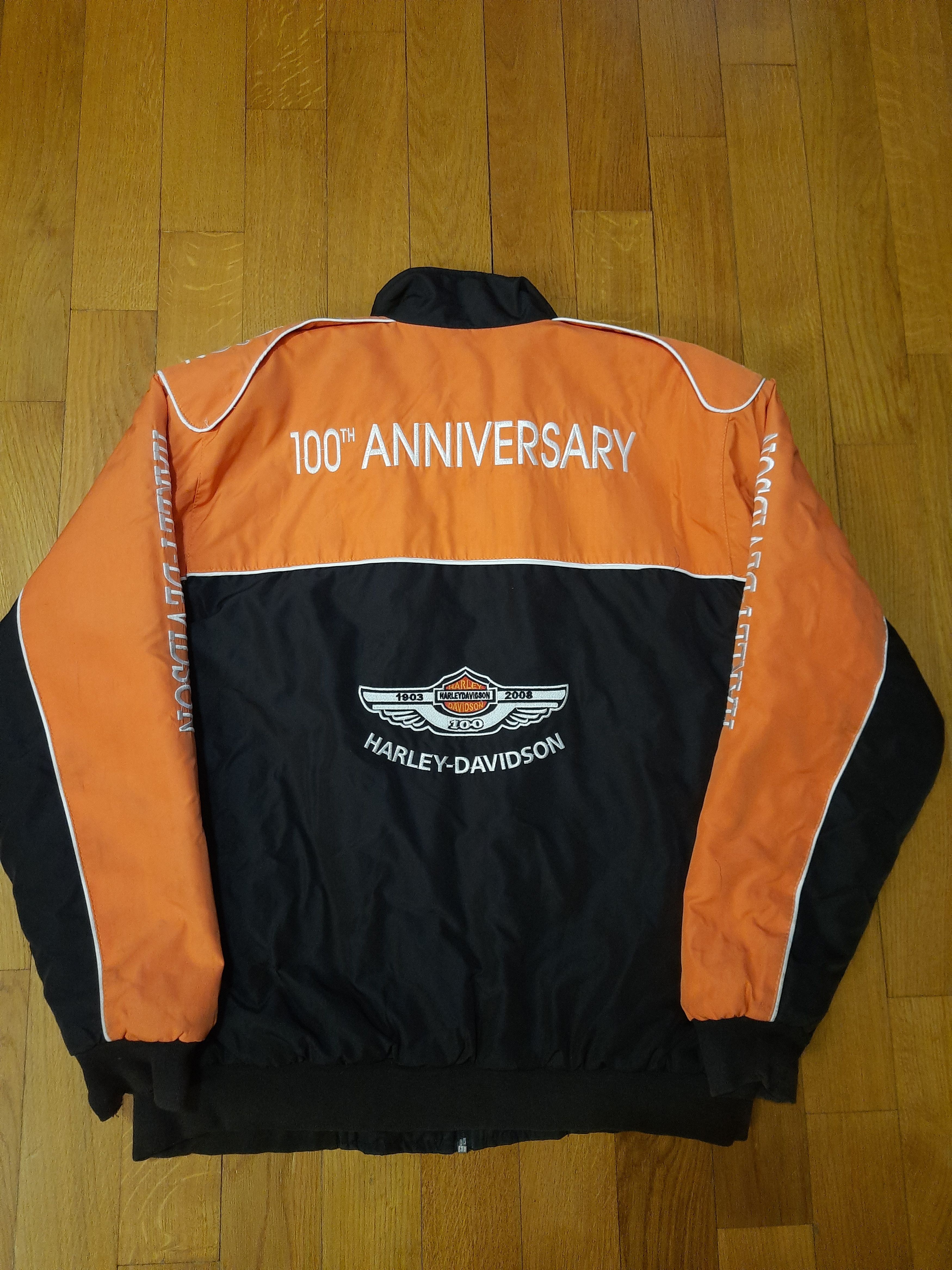 Harley Davidson Harley Davidson Chopper Vintage Bomber Parka Light Jacket Size US L / EU 52-54 / 3 - 7 Thumbnail