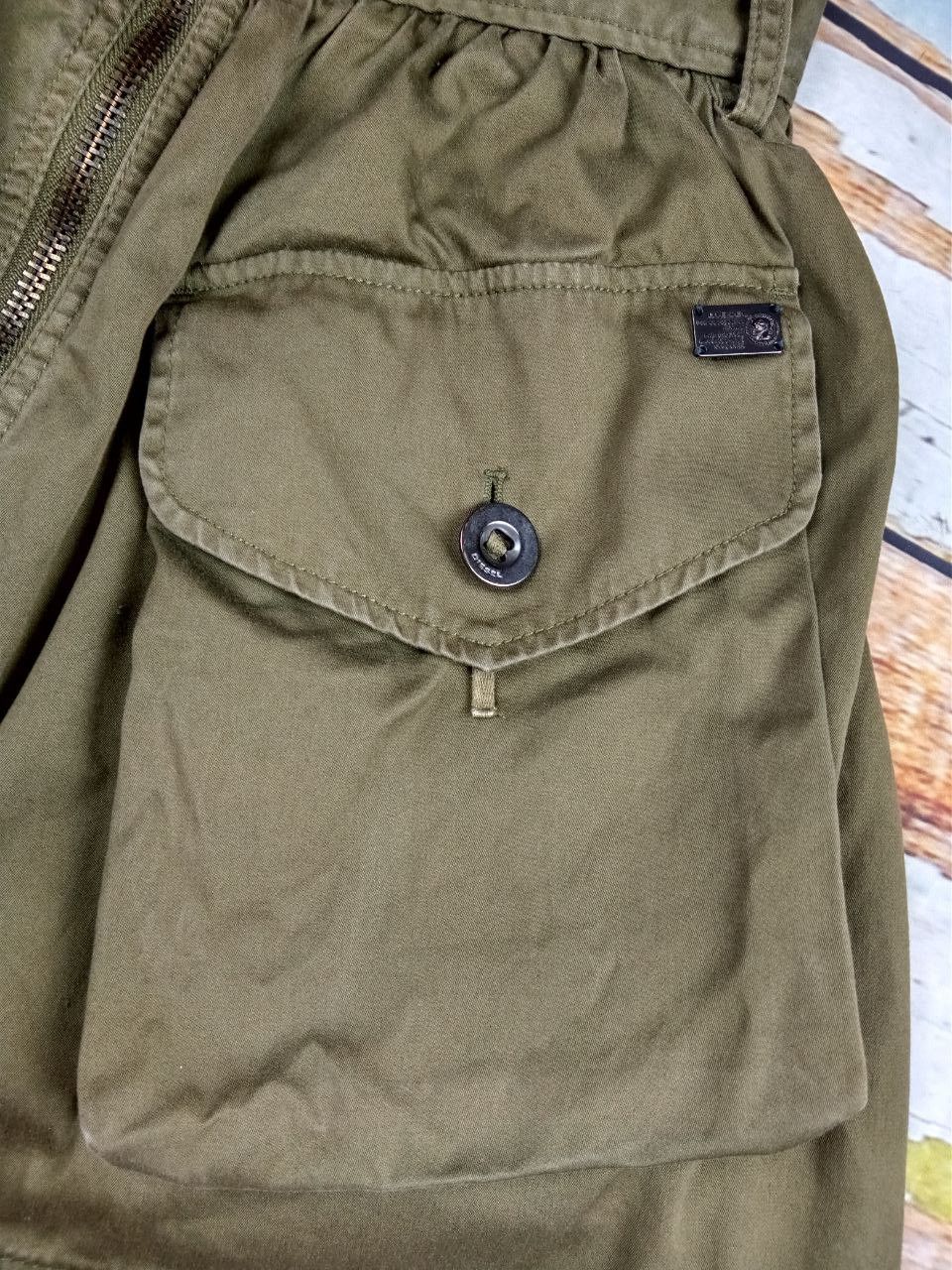 Diesel Diesel O-Boden Gonna Olive Mini Skirt Size 27" / US 4 / IT 40 - 5 Thumbnail