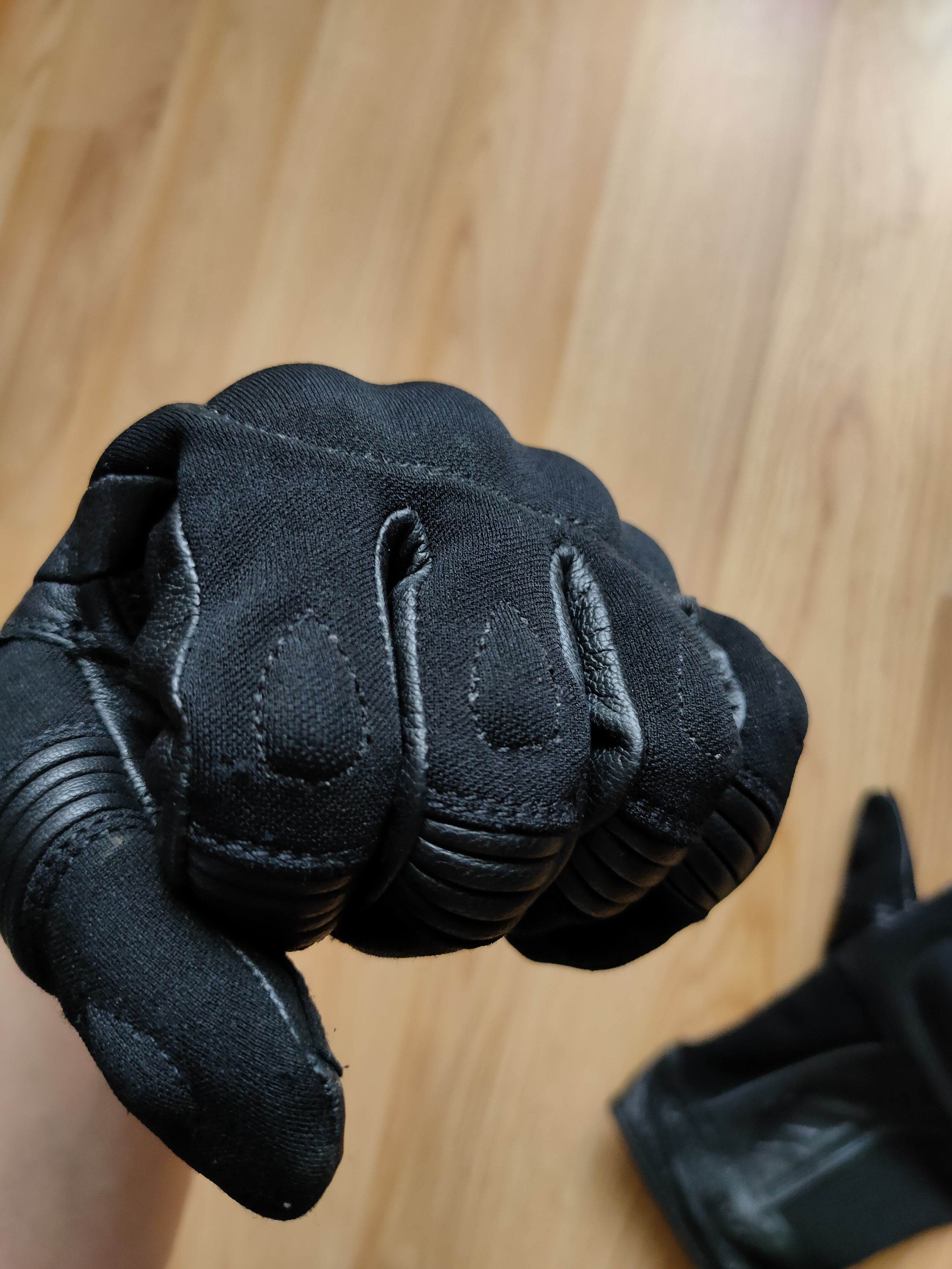 Alpinestars 🔥Frank Thomas Motorcycle Leather Gloves XL Size ONE SIZE - 7 Thumbnail