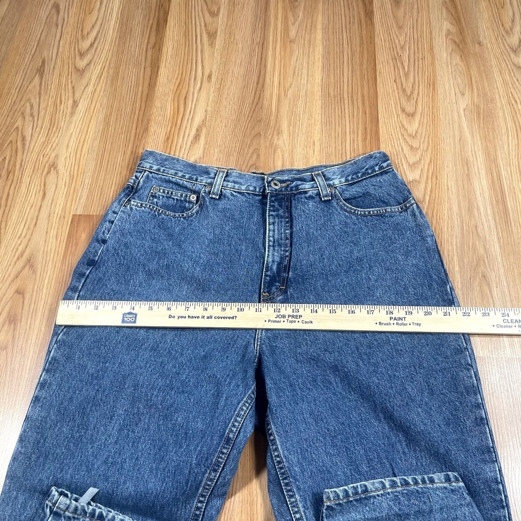 Ann Taylor Ann Taylor Jeans Womens 14 Slim High Rise Skinny Blue Denim Pants Cotton Size 36" / US 14 / IT 50 - 5 Thumbnail