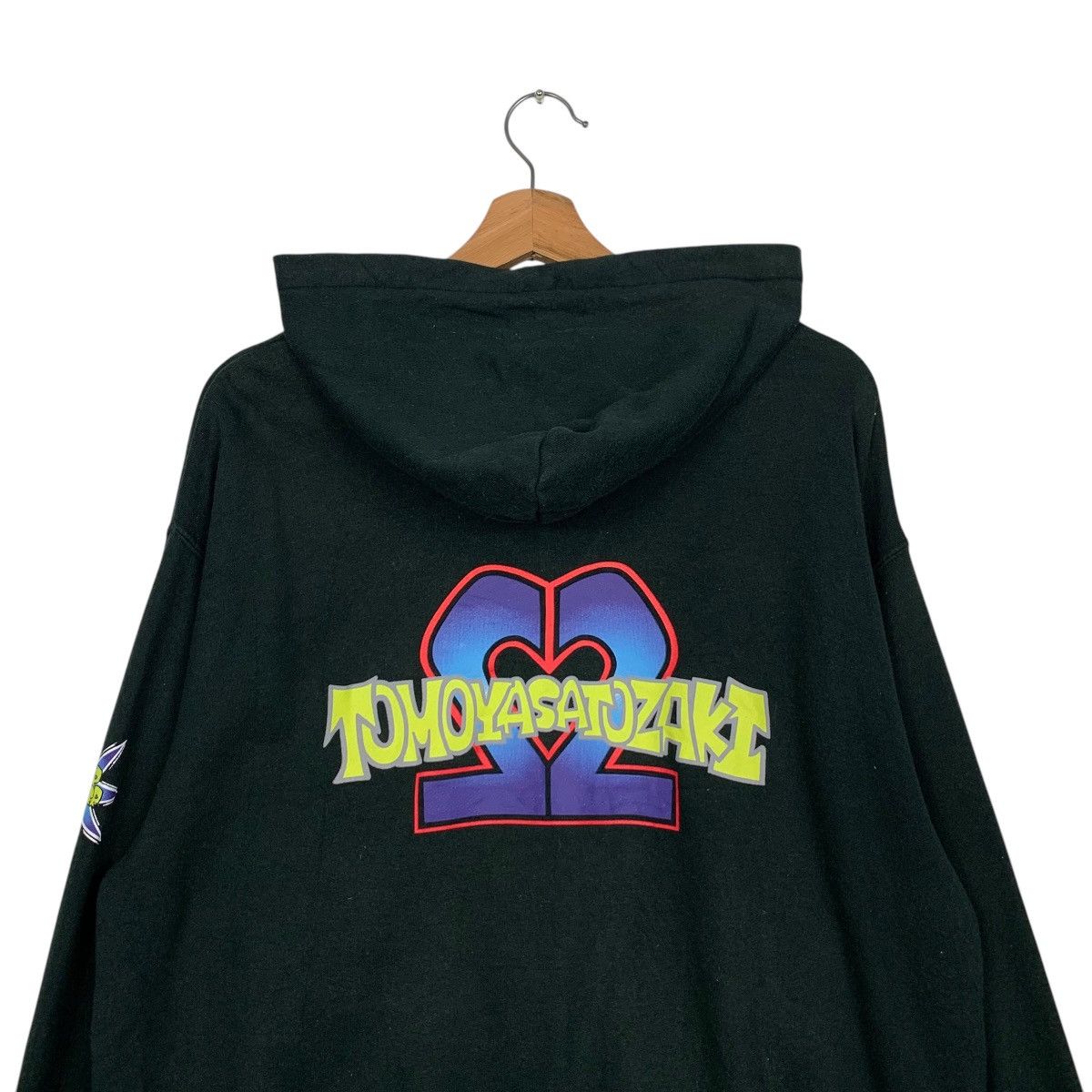 Japanese Brand TOMOYA SATOZAKI 22 Baseball Player Graphic Hoodies #1766-C78 Size US L / EU 52-54 / 3 - 2 Thumbnail