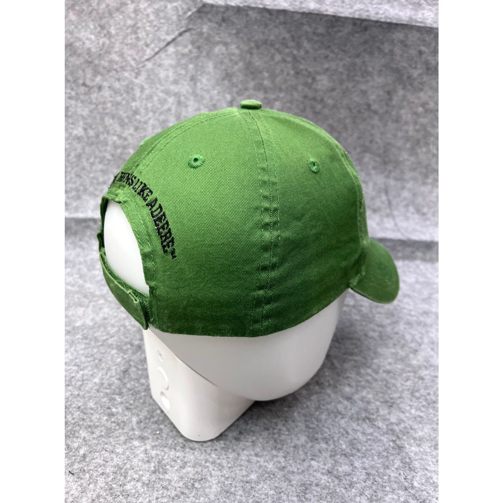 John Deere John Deere Hat Cap - Brand Baseball Cap - Adjustable Strap Back - Green Cotton Twill One Size Adult Men #Agriculture Farm Equipment Size ONE SIZE - 7 Thumbnail