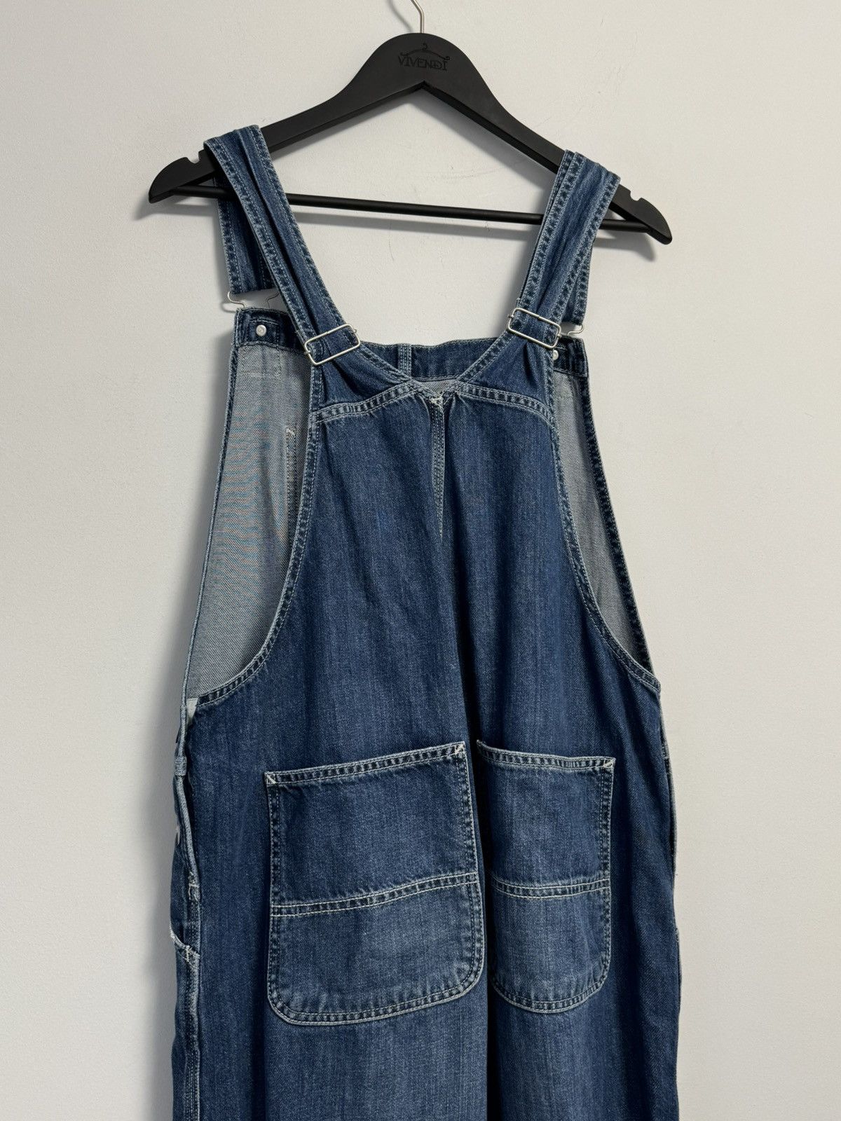 Carhartt Wip CARHARTT WIP W BIB OVERALL GALENA BLUE DARK STONE WASHED SZL Size 32" / US 10 / IT 46 - 14 Thumbnail