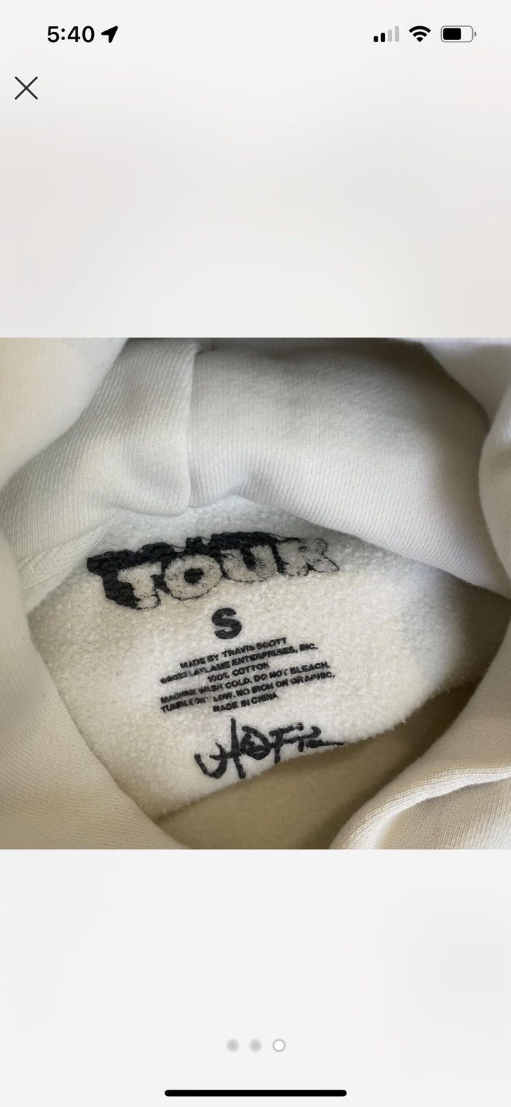 Travis Scott Travis Scott Circus Maximus Hoodie Mens S Size US S / EU 44-46 / 1 - 3 Thumbnail
